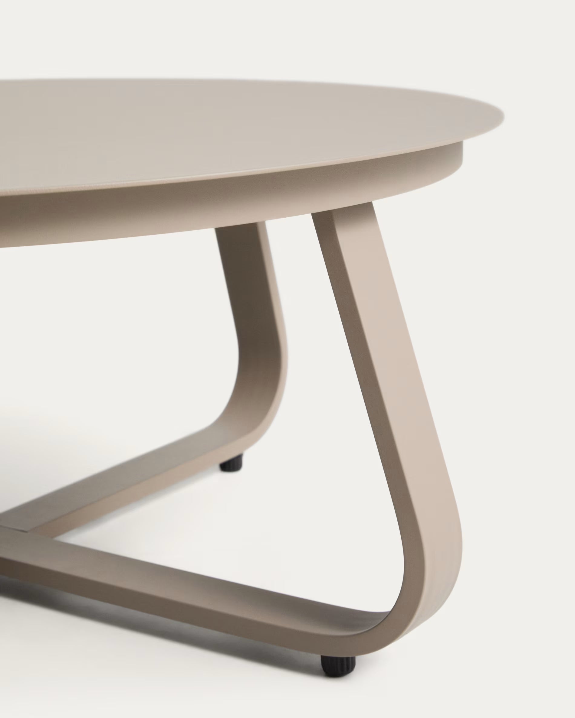 Stolik kawowy ogrodowy TAMARIS taupe – styl nowoczesny