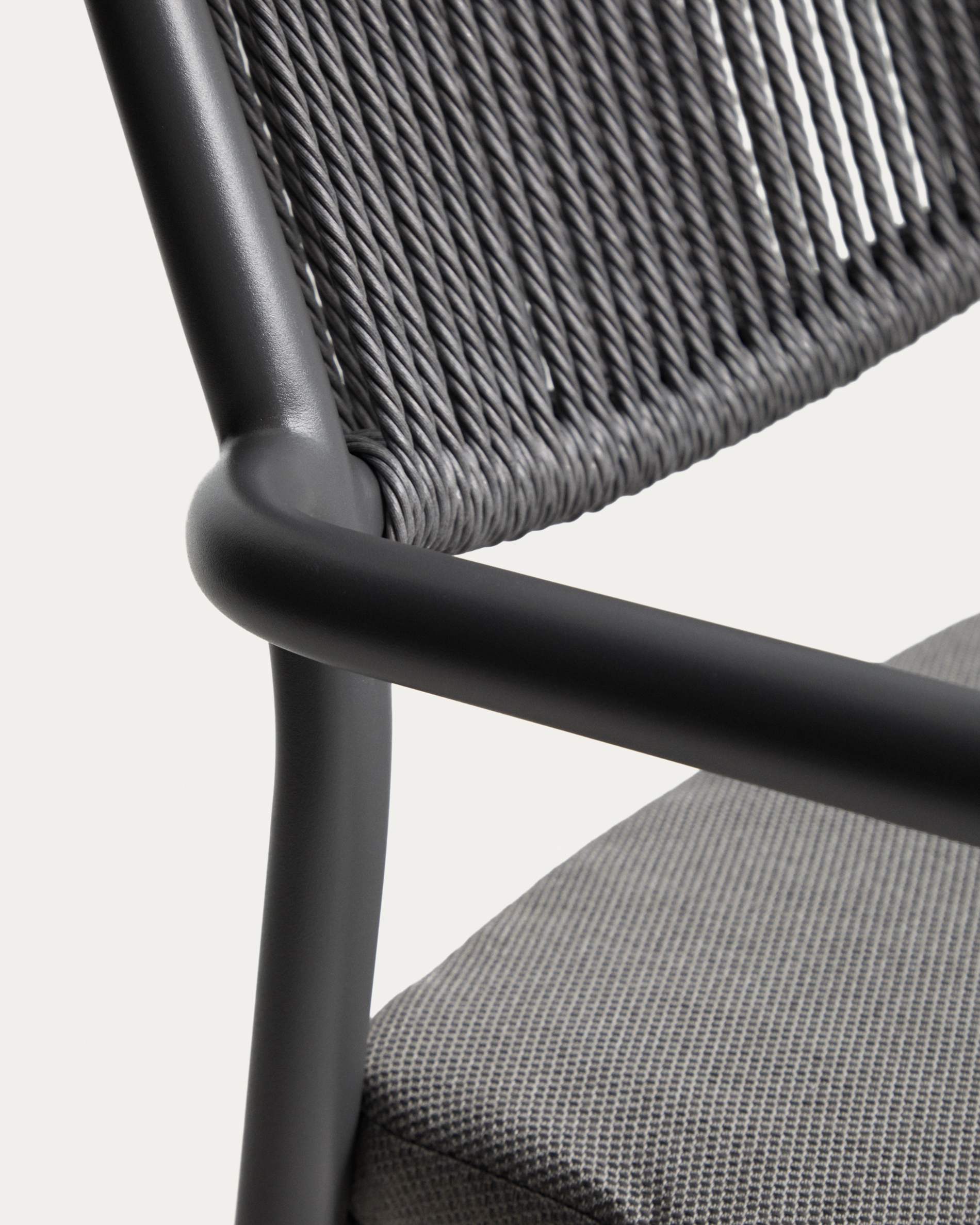 ARGASI garden chair in graphite