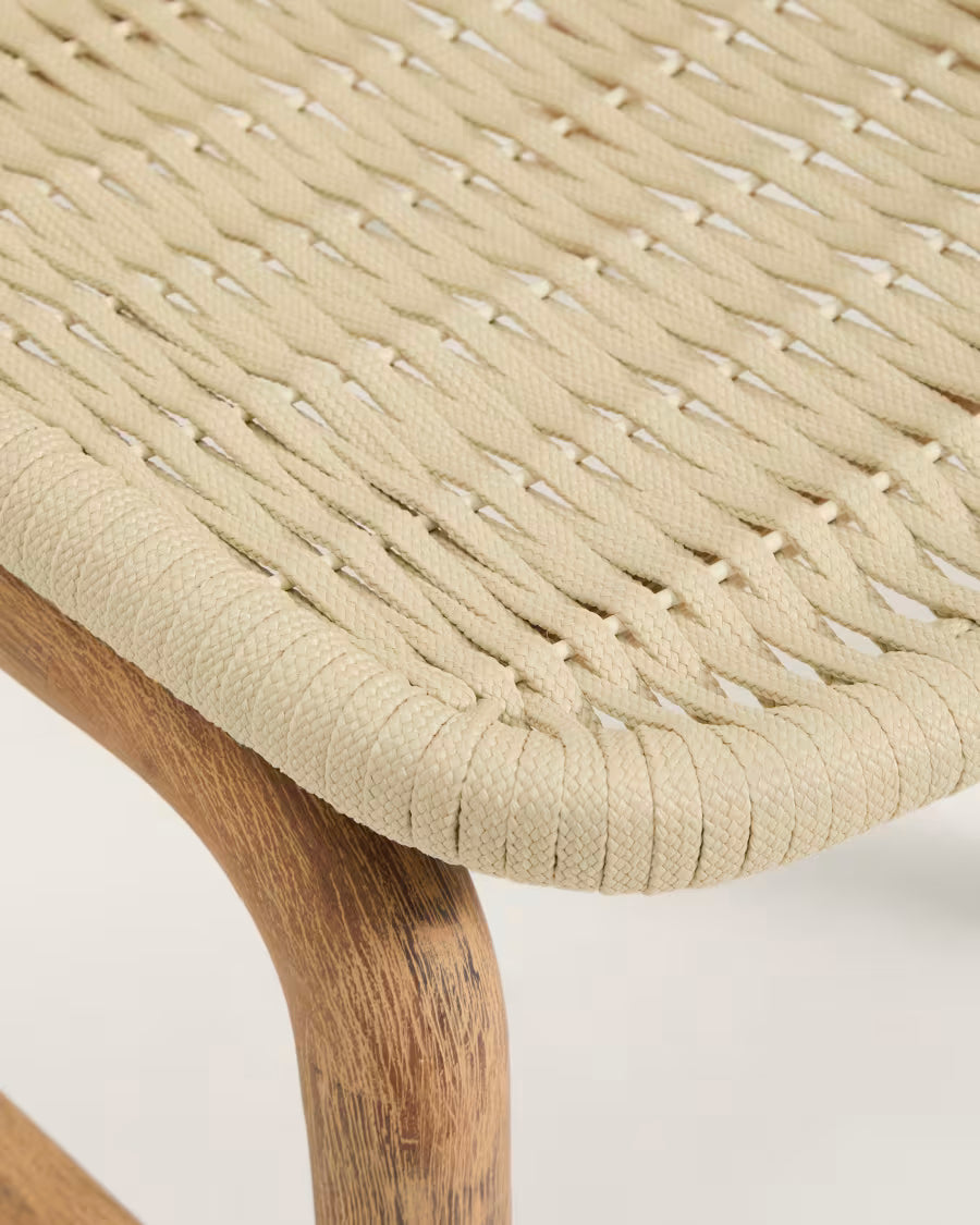 Tuinset SORI acaciahout met beige afwerking