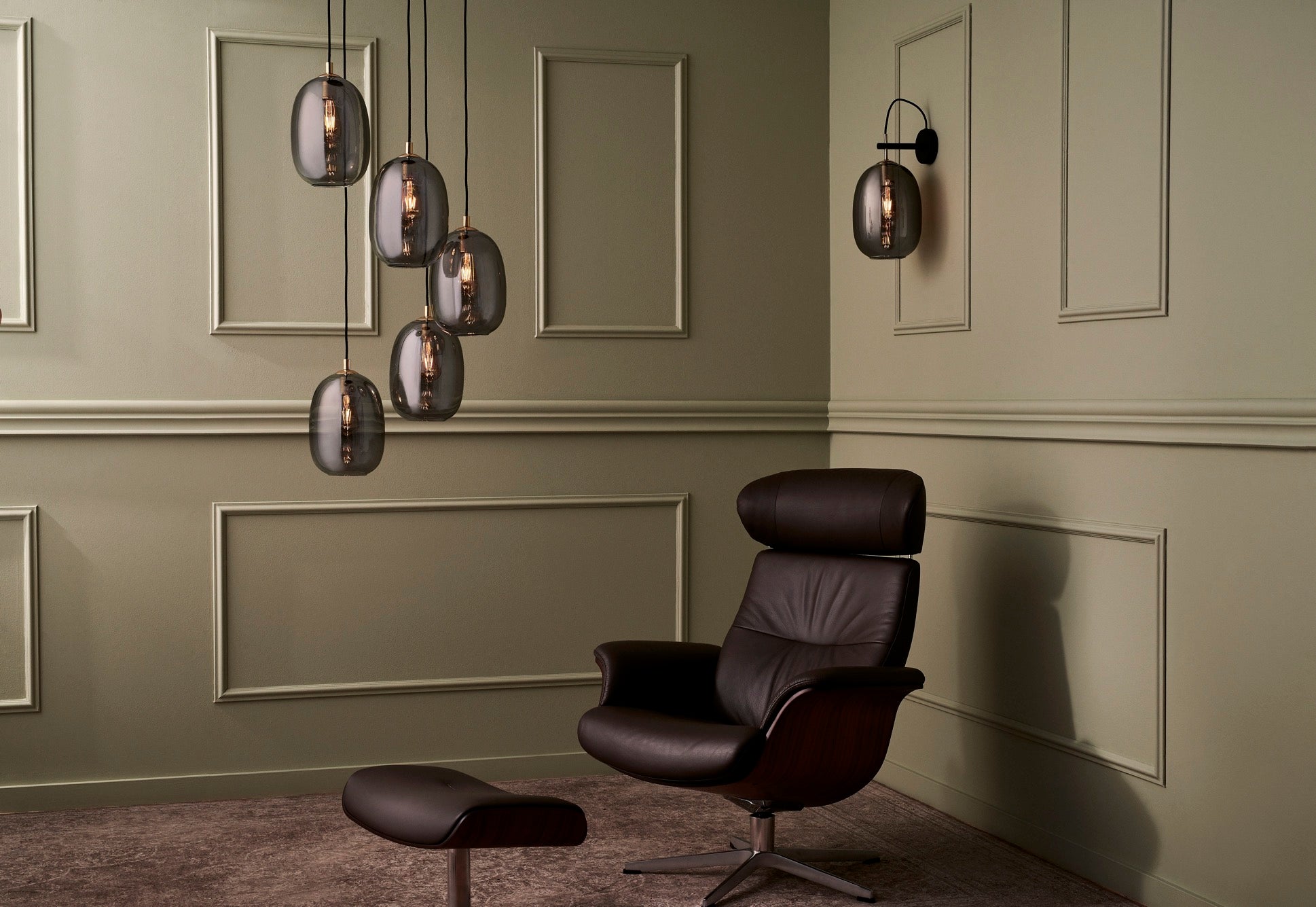 Hanglamp ONYX 1 grafiet