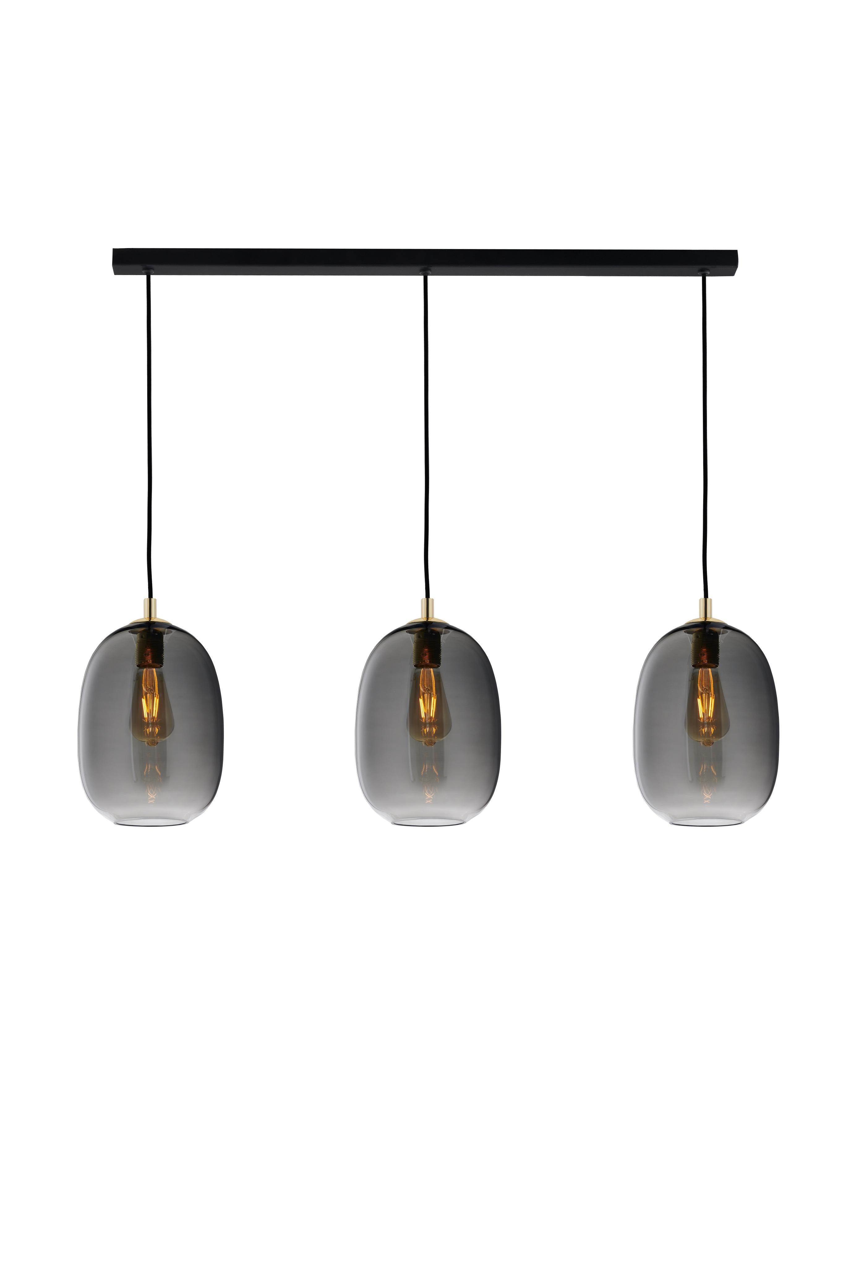 Hanglamp op rail ONYX 3 grafiet