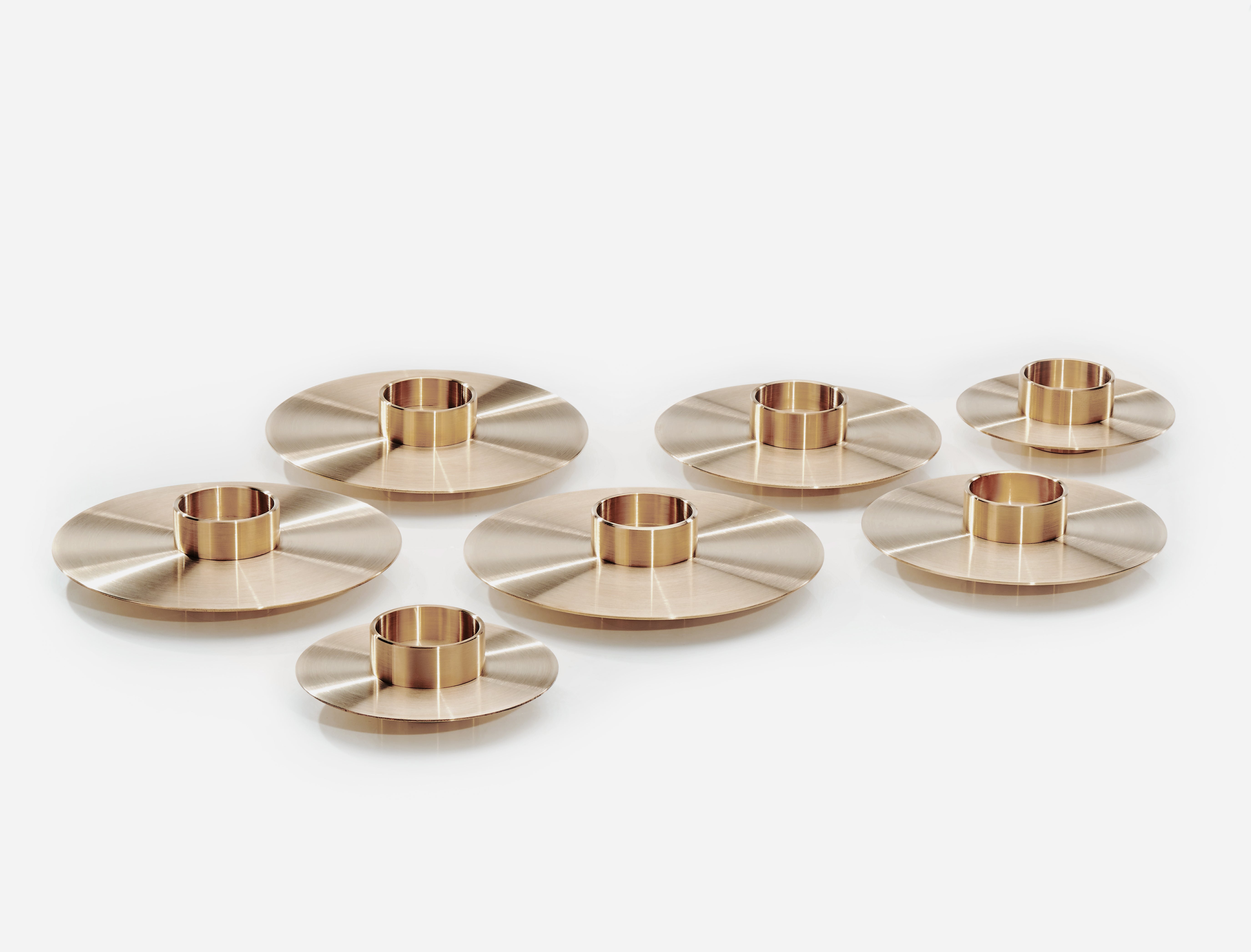 ORB kandelaars set messing