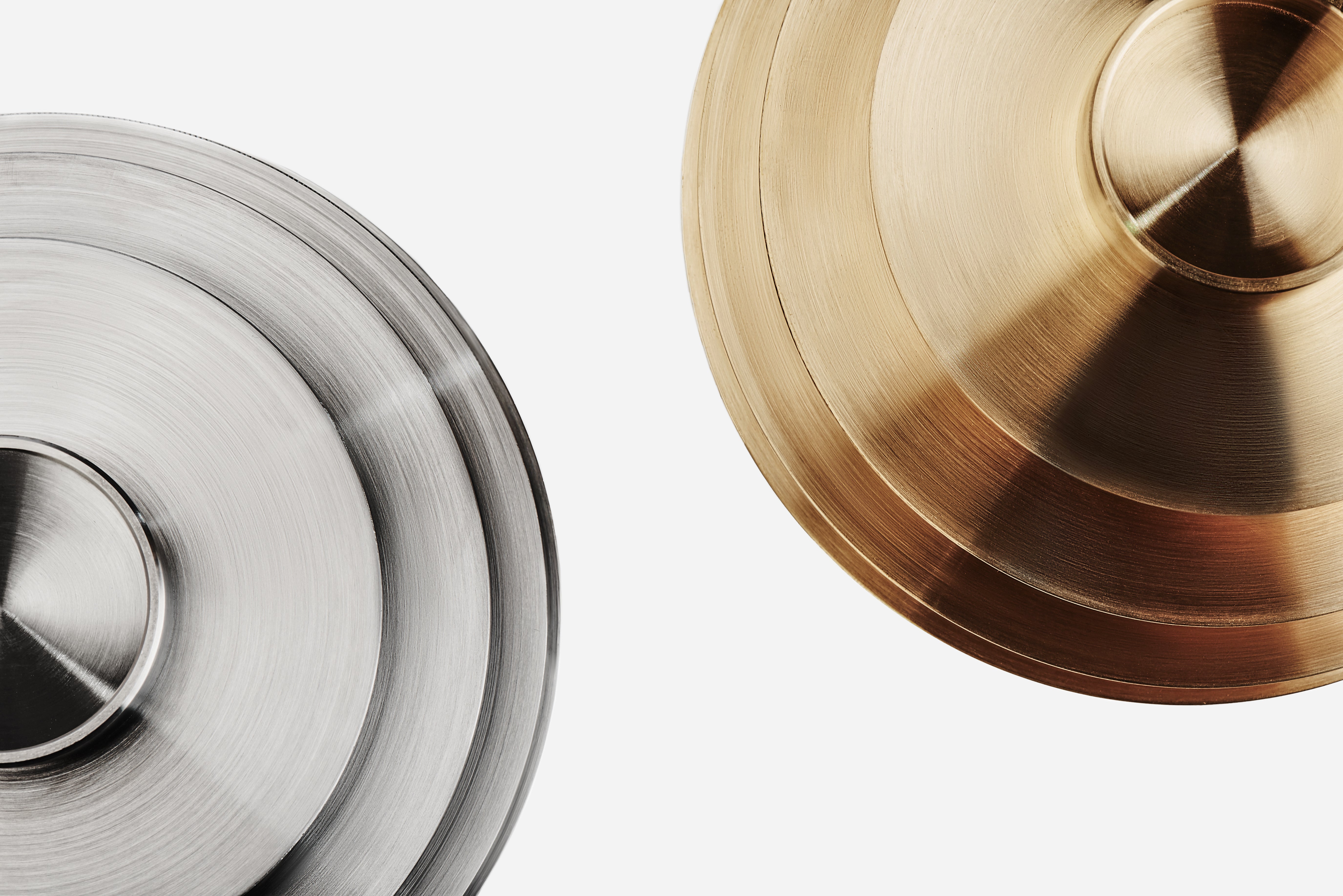 ORB Stahl Kerzenhalter Set