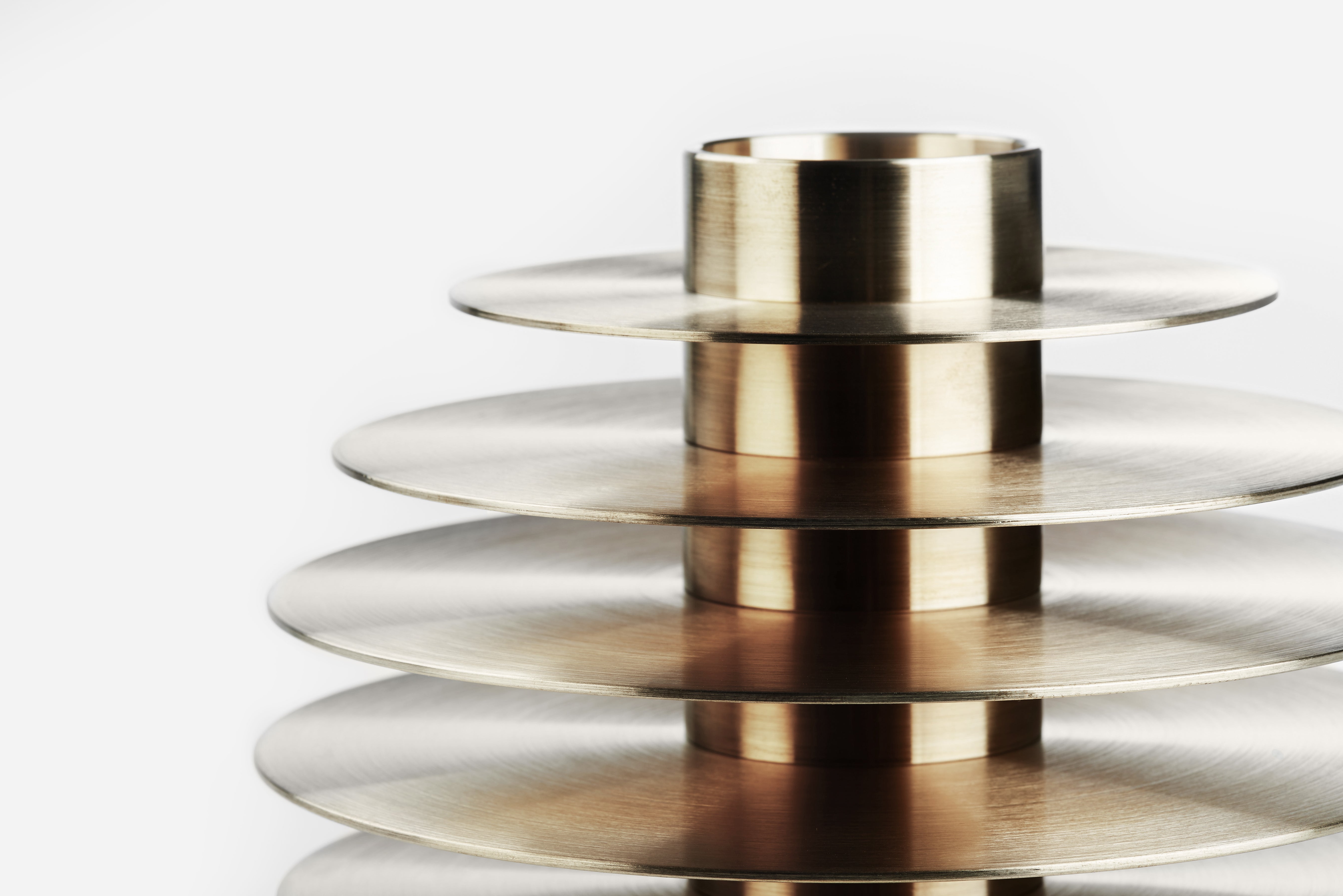 ORB kandelaars set messing