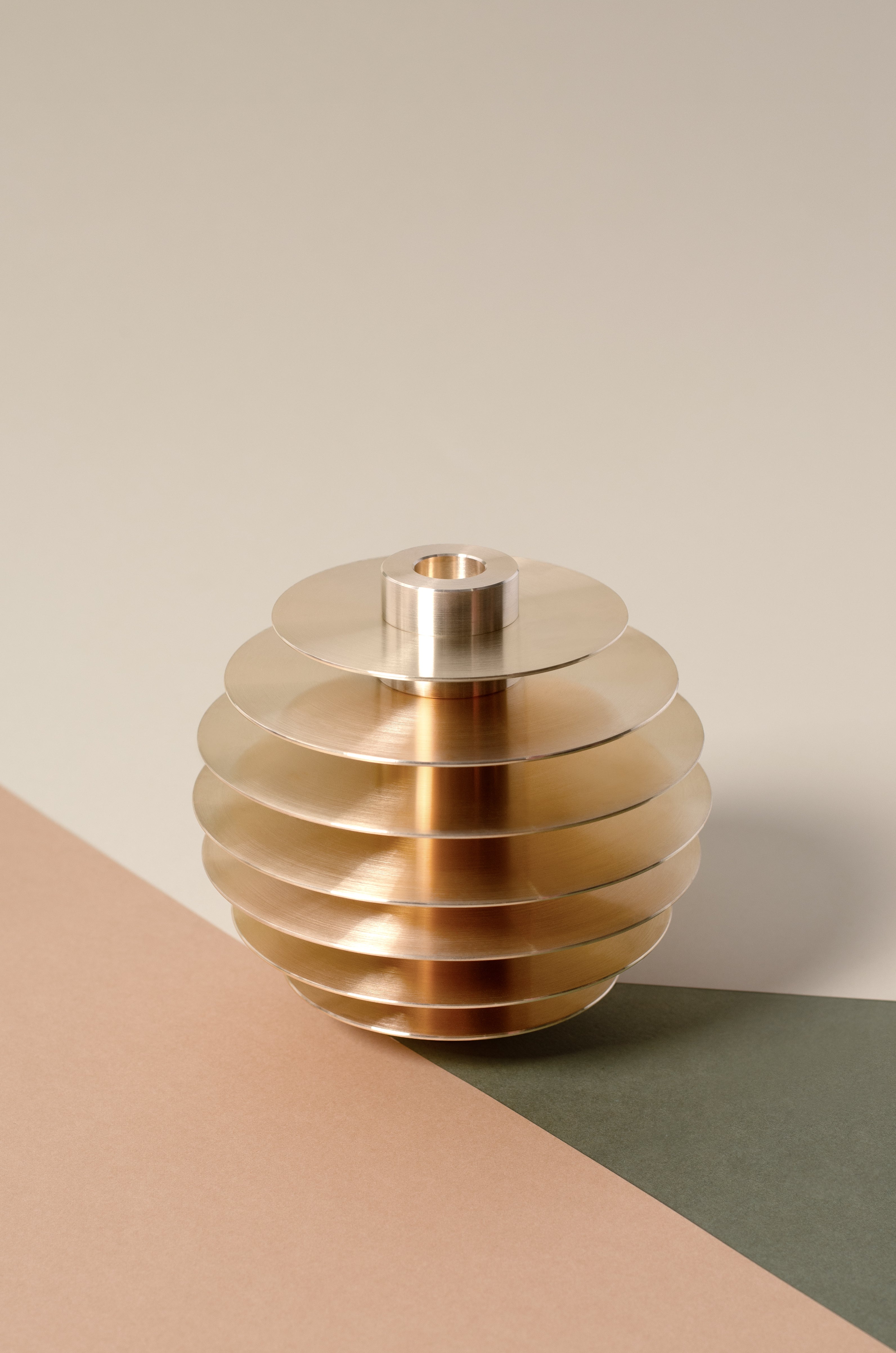 ORB kandelaars set messing