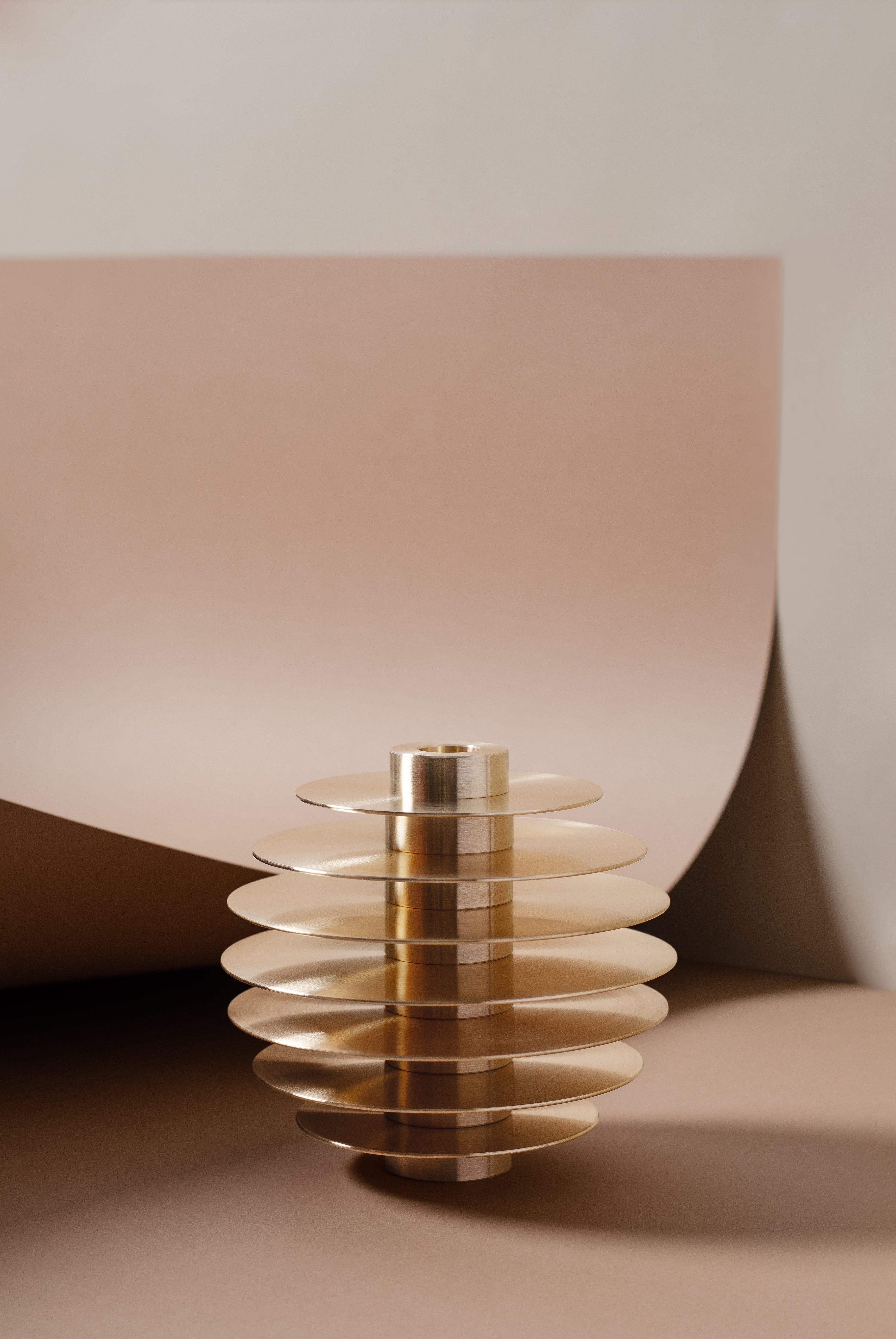 ORB kandelaars set messing