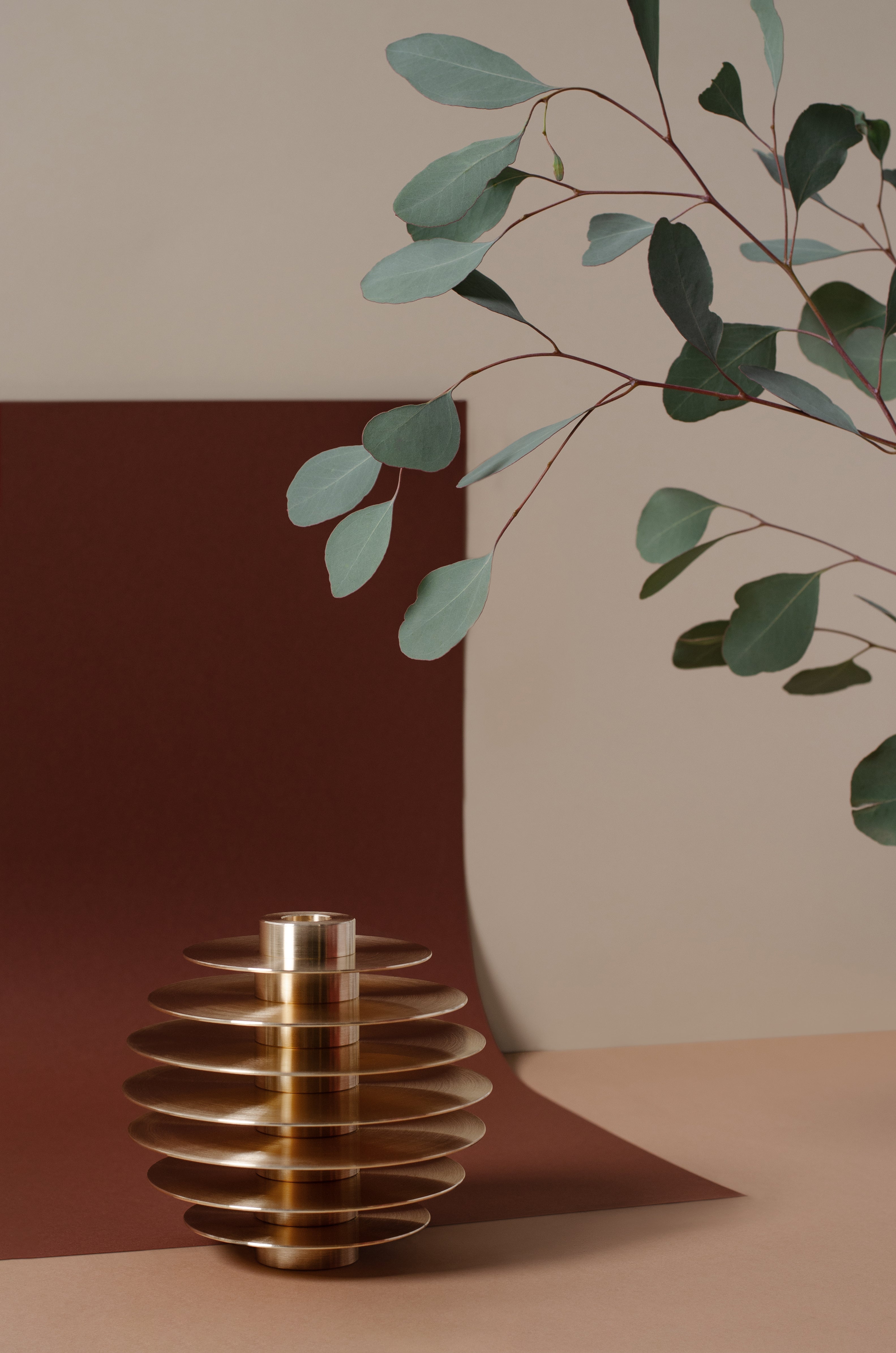 ORB kandelaars set messing