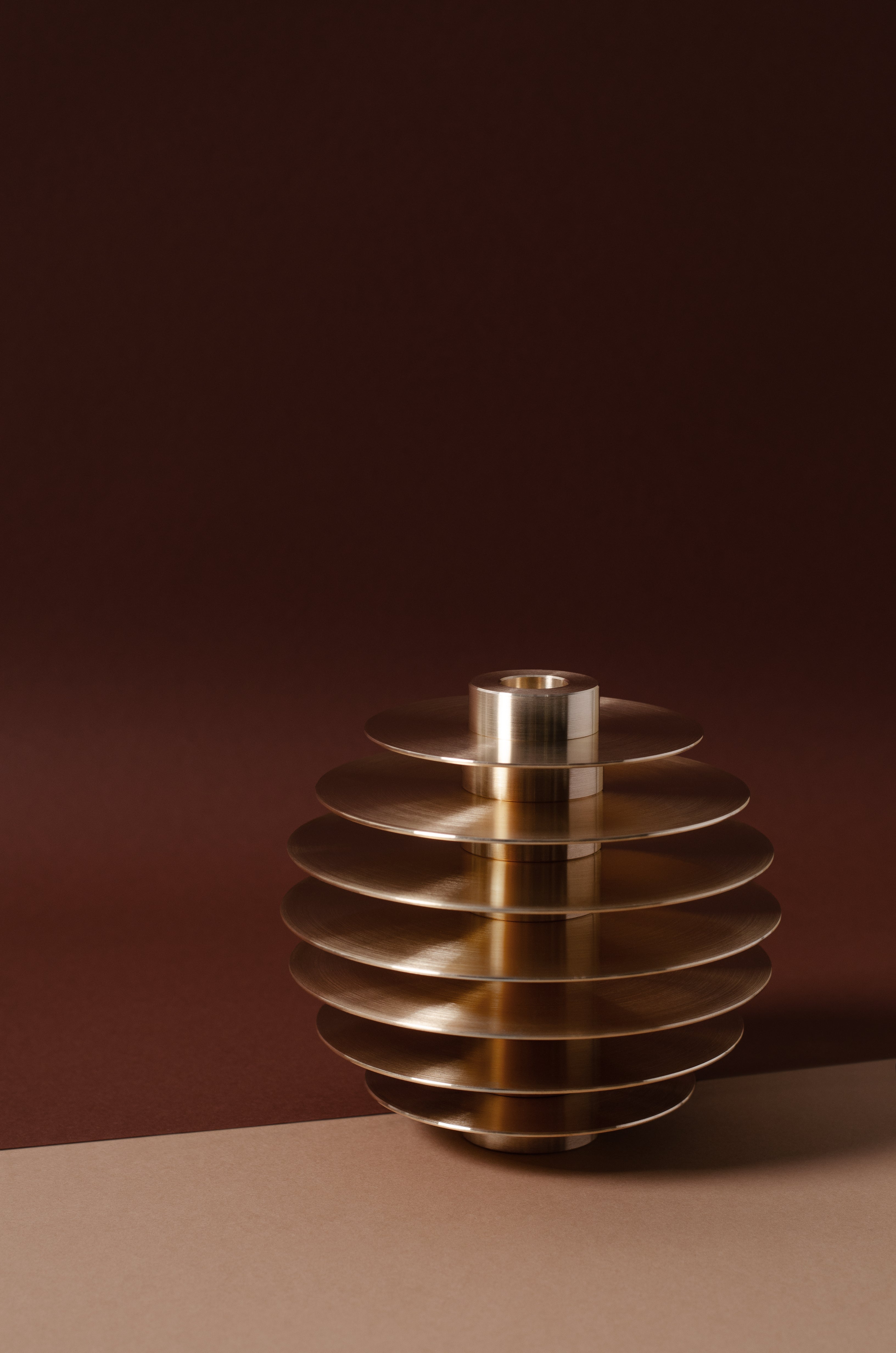 ORB kandelaars set messing