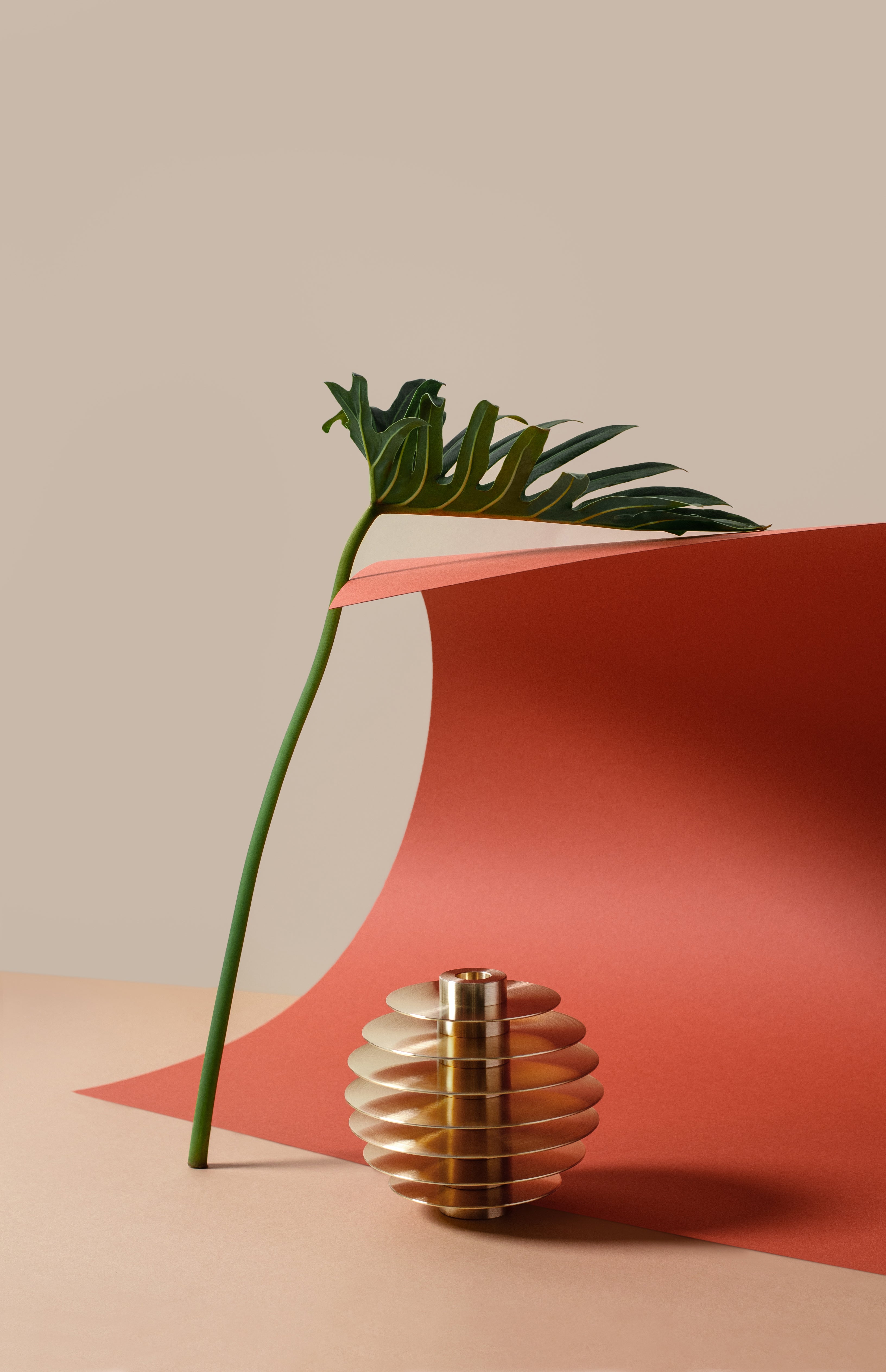 ORB kandelaars set messing