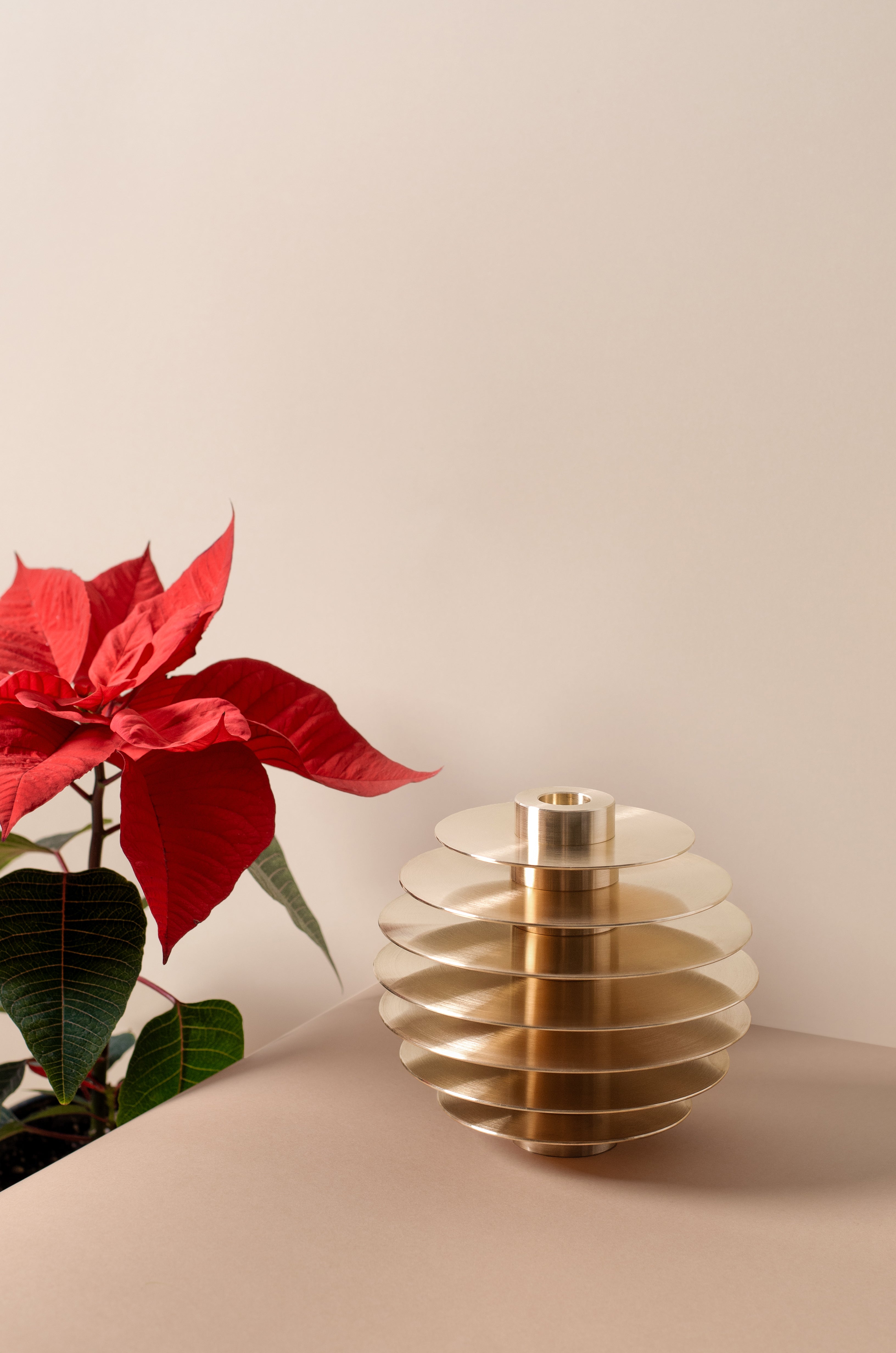 ORB kandelaars set messing