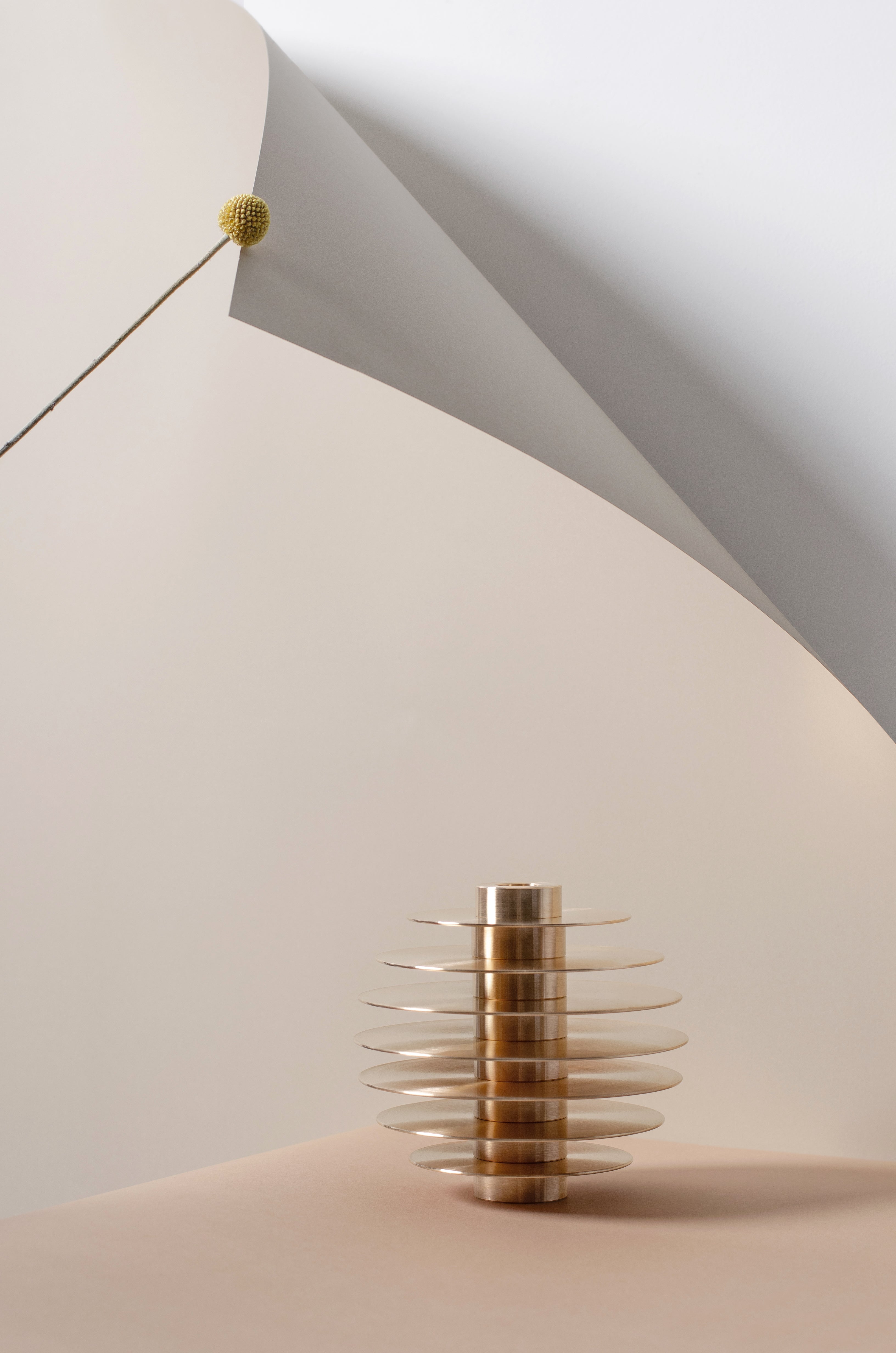 ORB kandelaars set messing