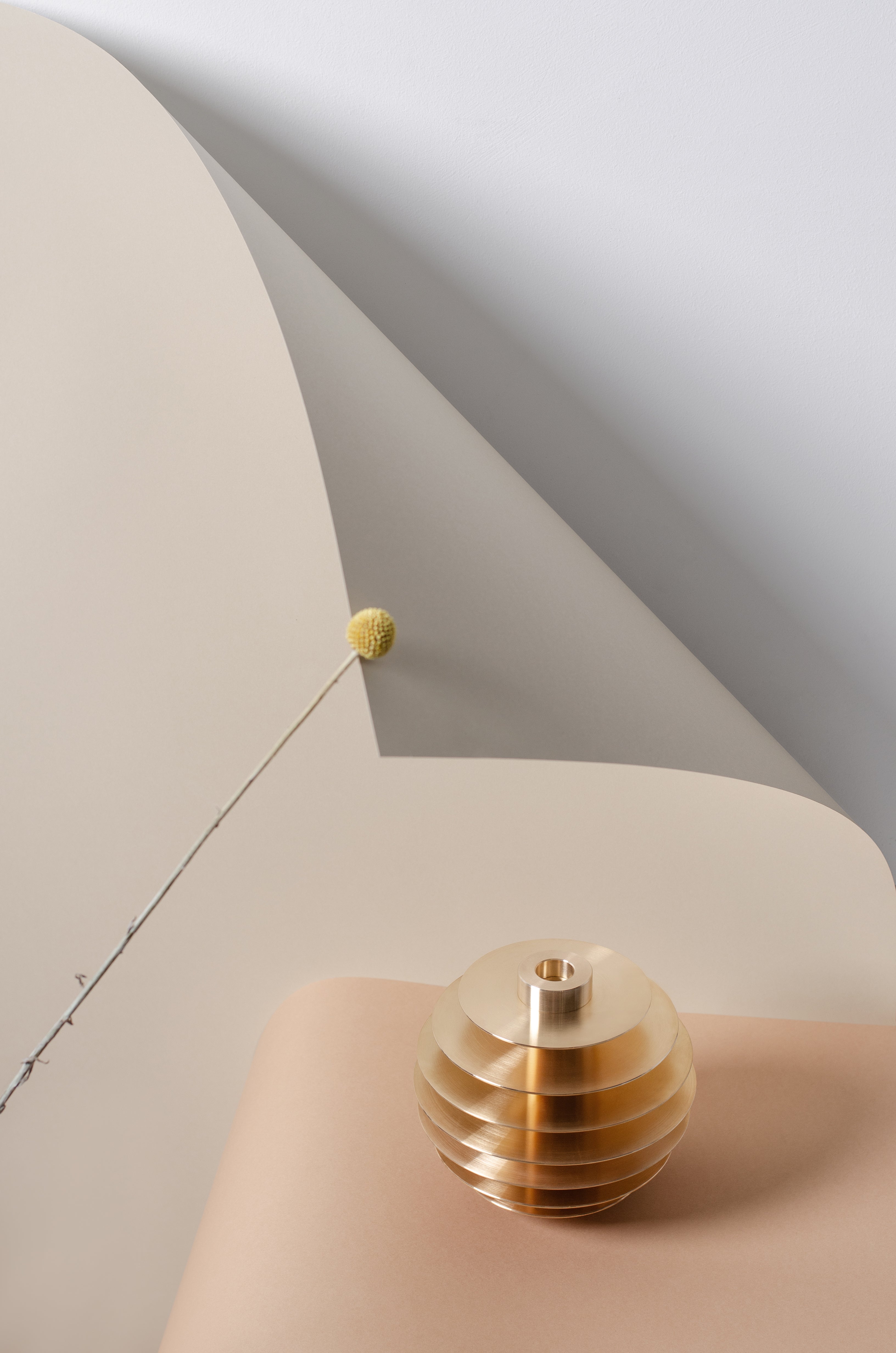 ORB kandelaars set messing