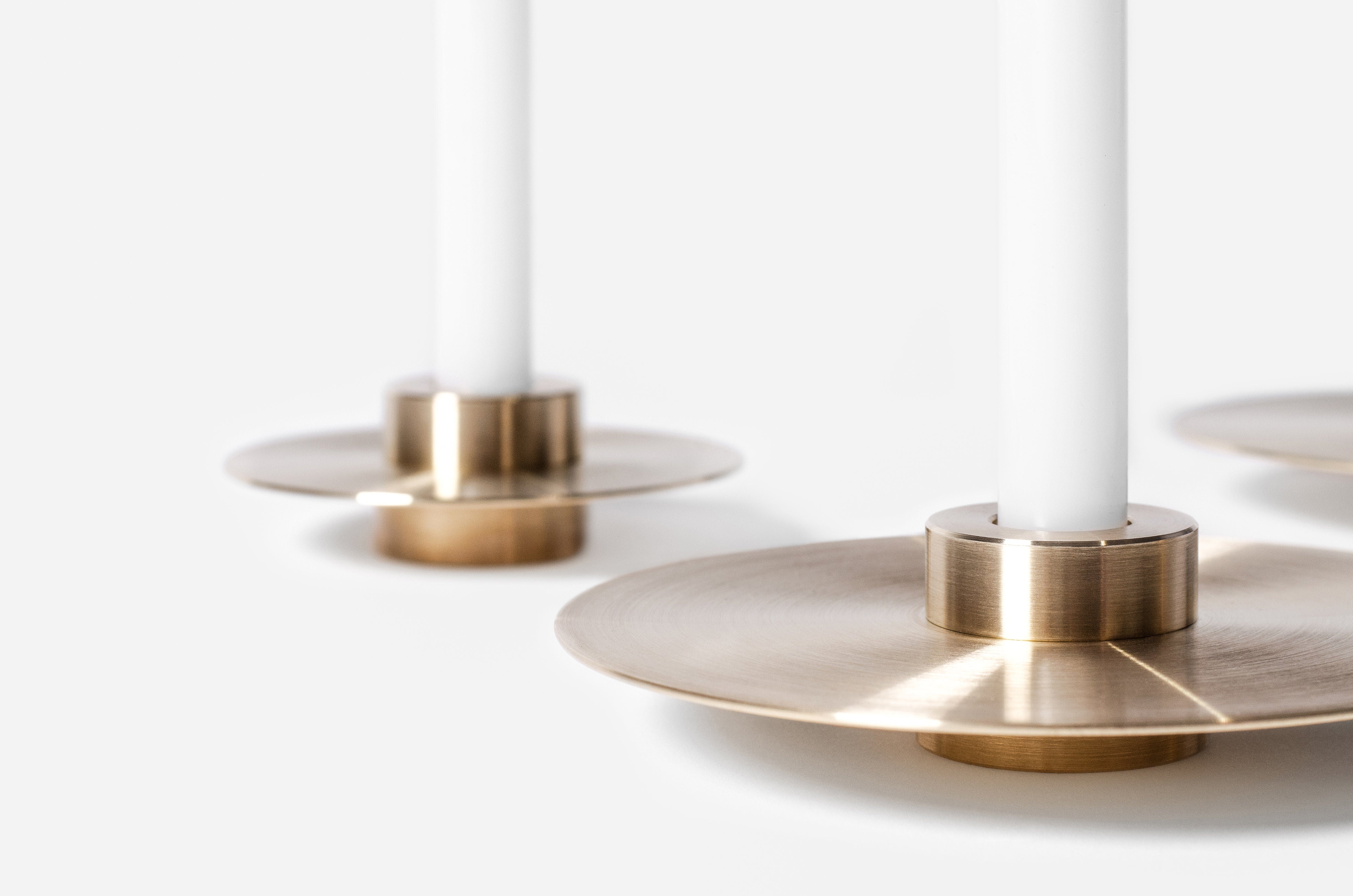 ORB kandelaars set messing