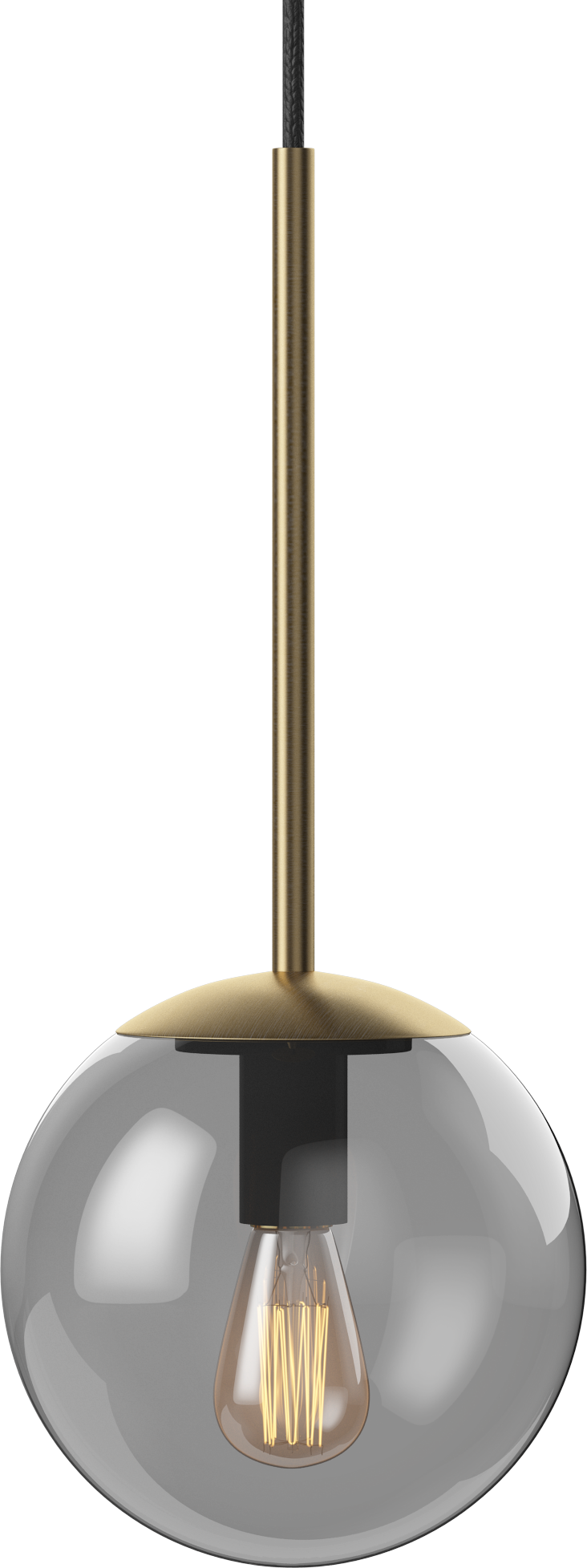 Hanglamp ORB antiek messing