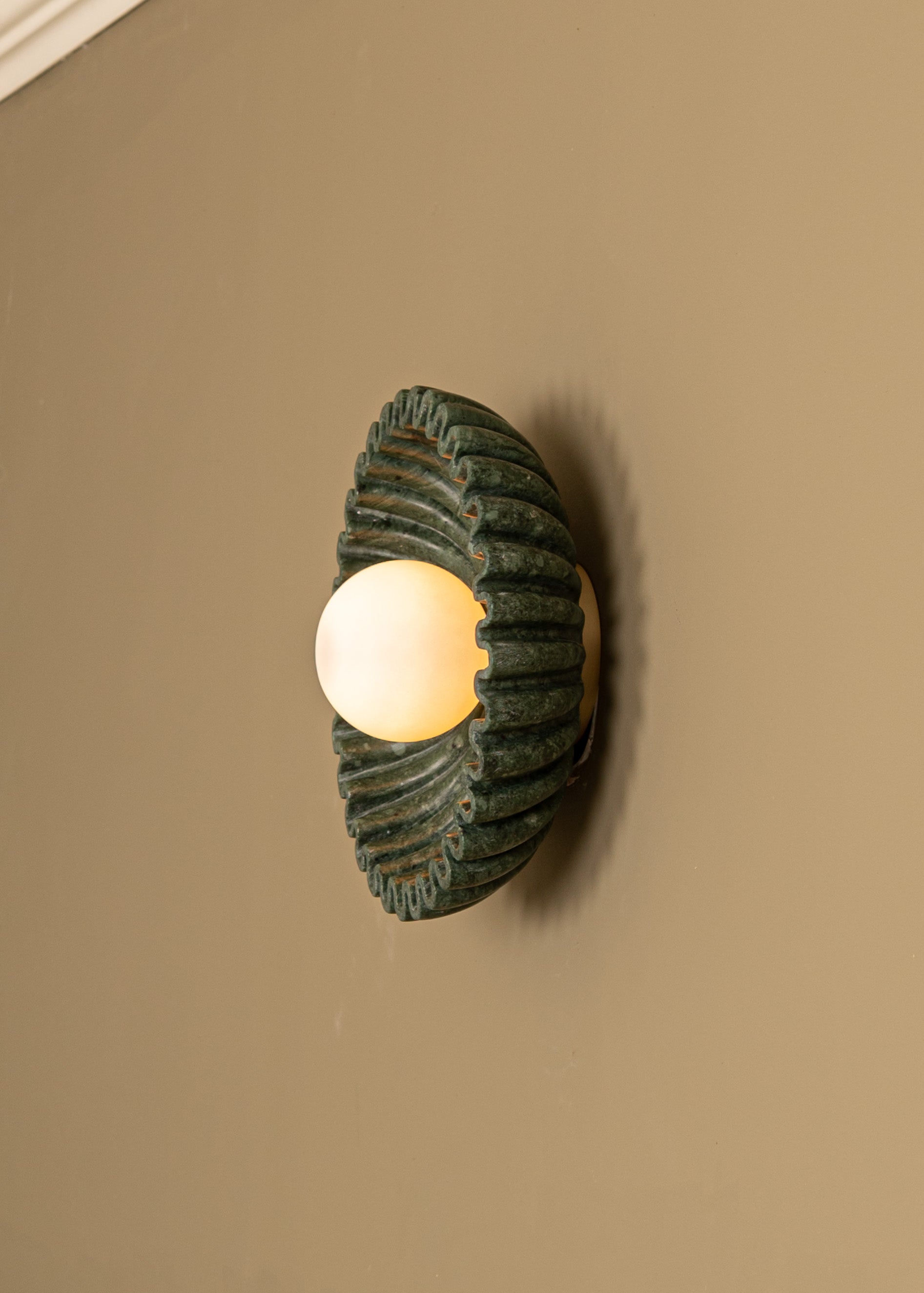 OSTRO Wall Lamp Green Marble