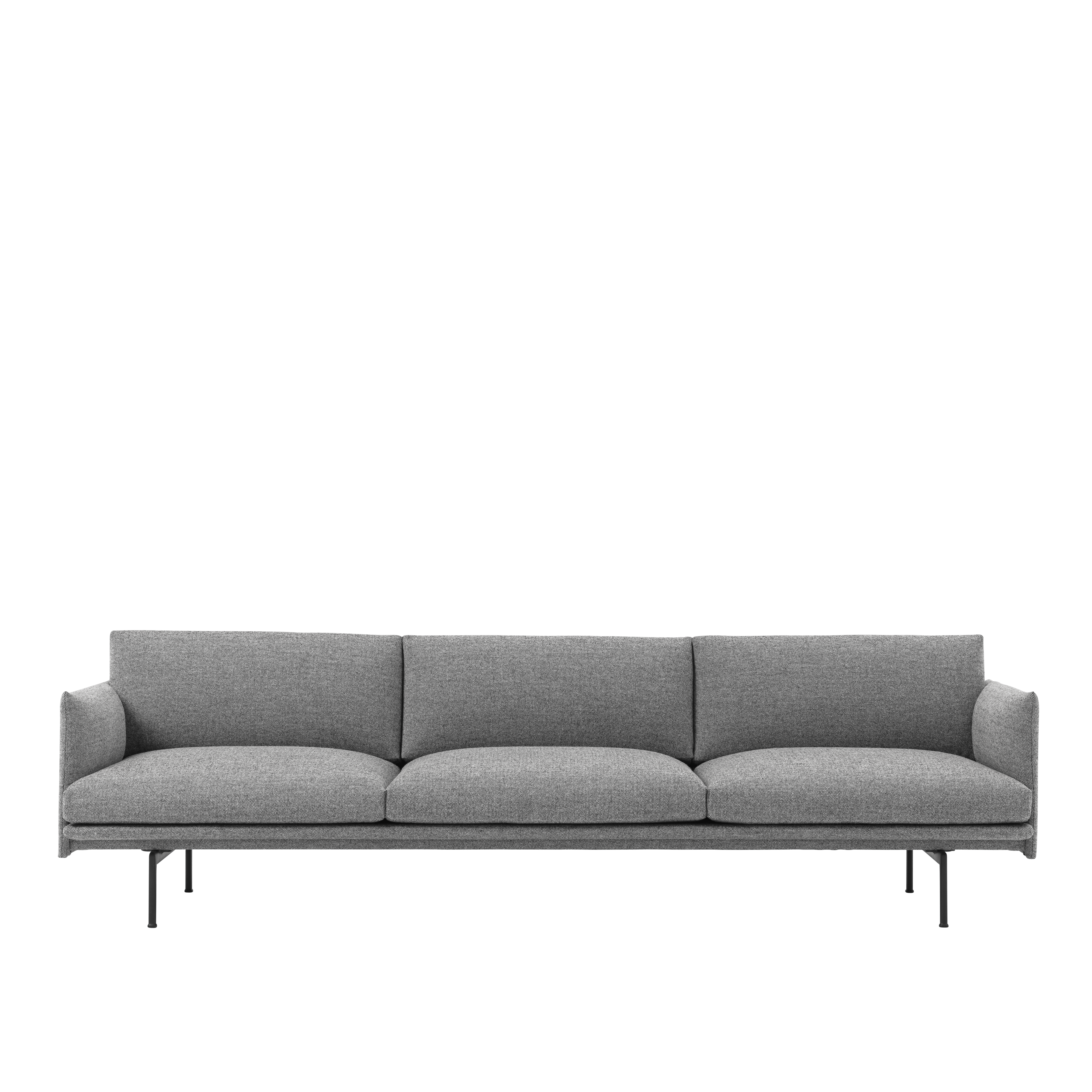 Sofa 3,5-zits OUTLINE gestoffeerd
