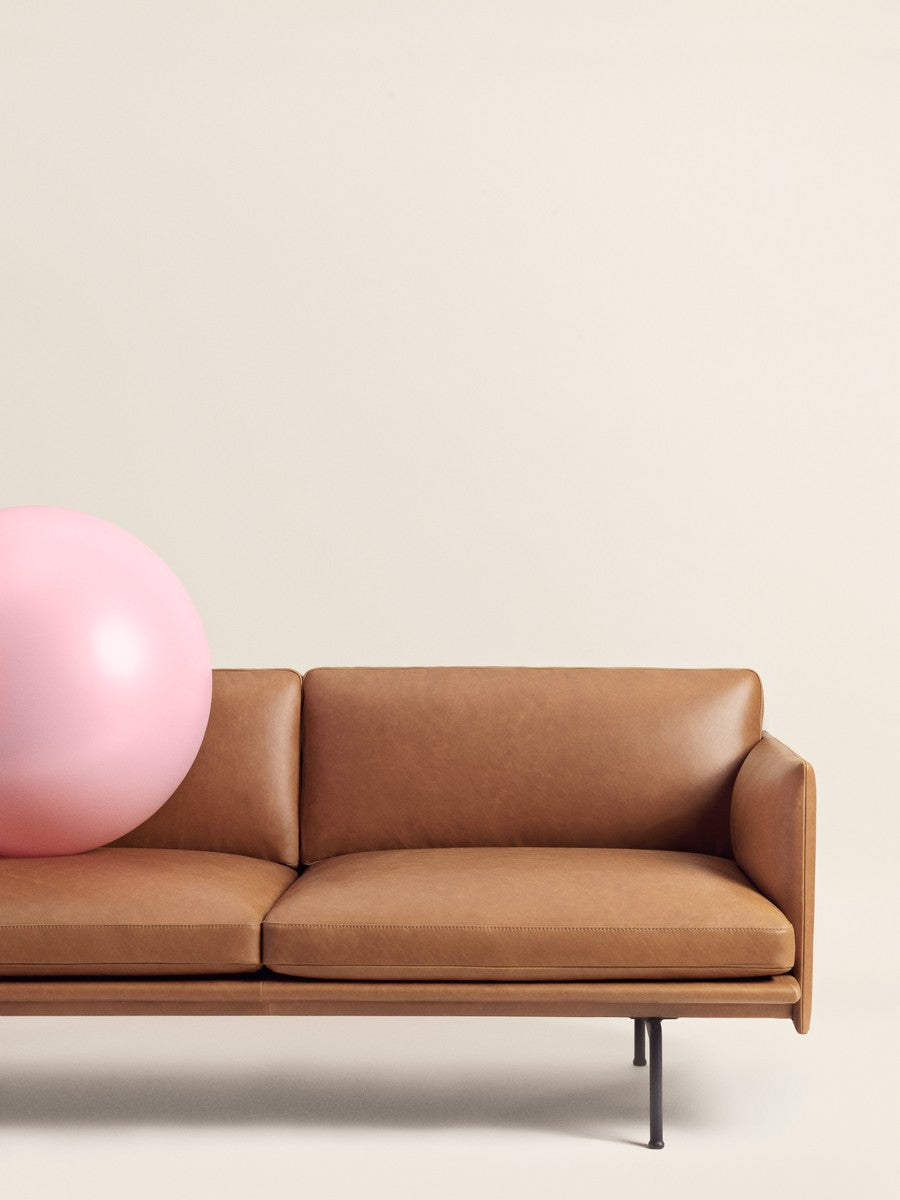 Sofa 3-zits OUTLINE gestoffeerd