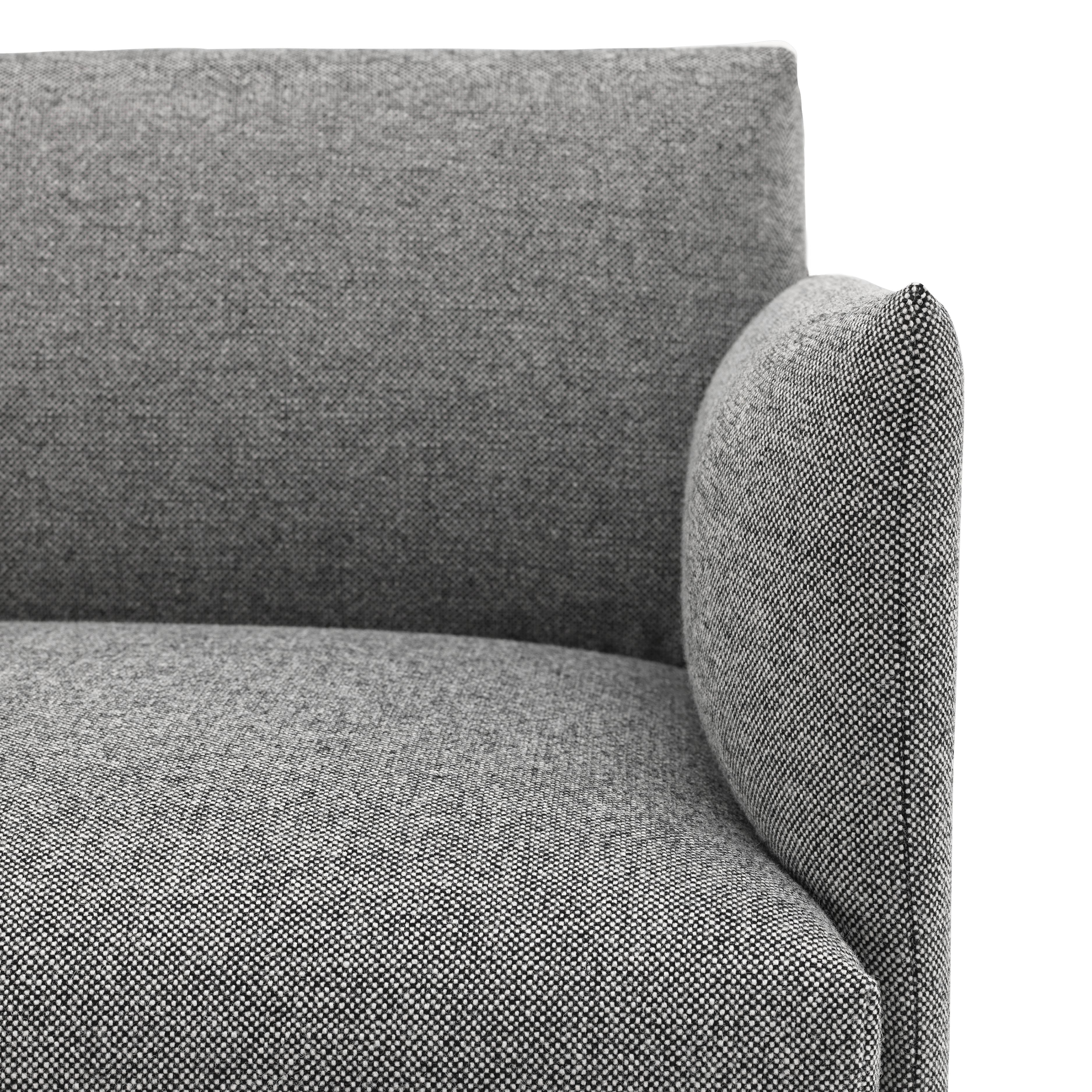 Sofa 3-zits OUTLINE gestoffeerd