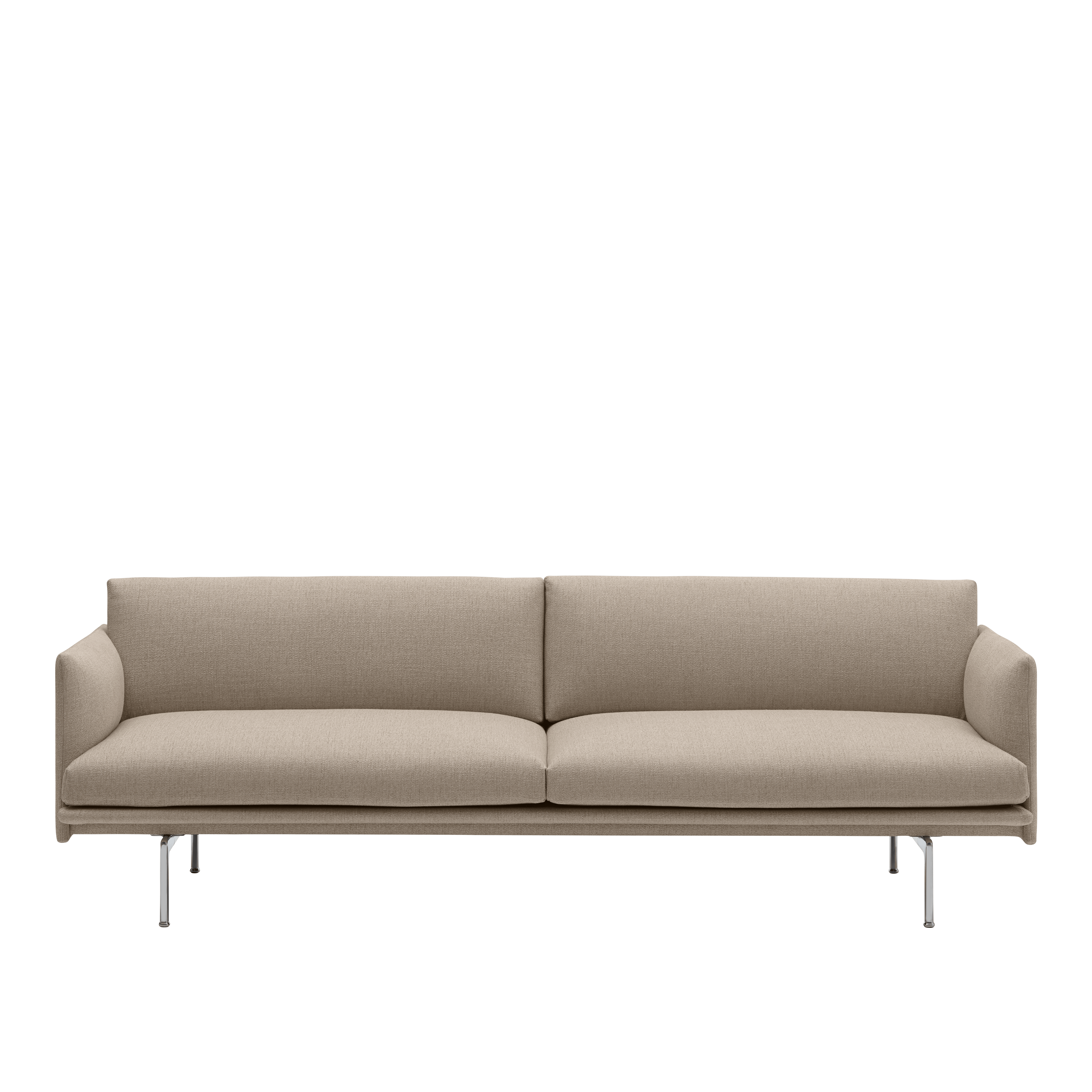 Sofa 3-zits OUTLINE gestoffeerd