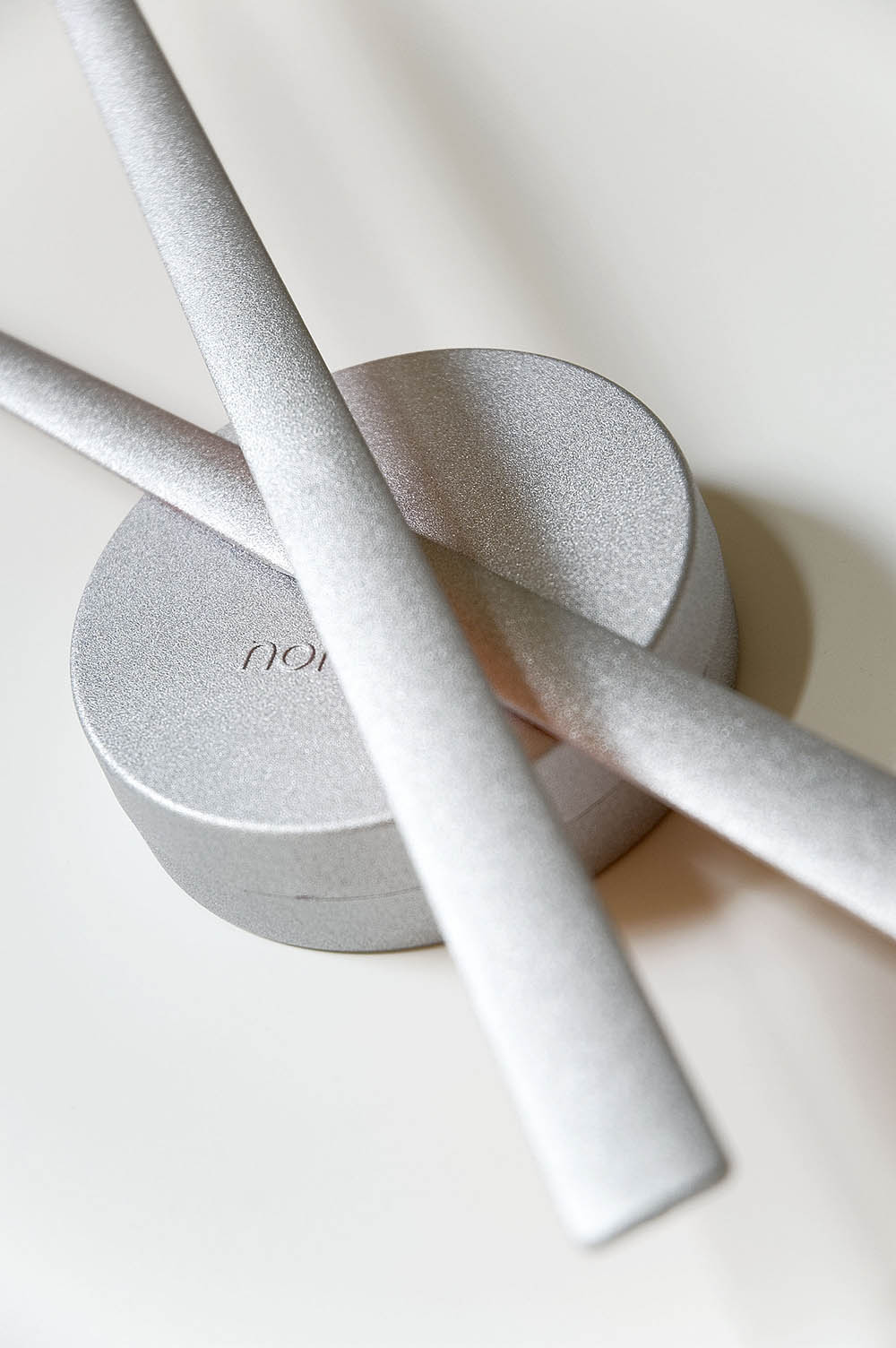 Silver OJ Wall Clock