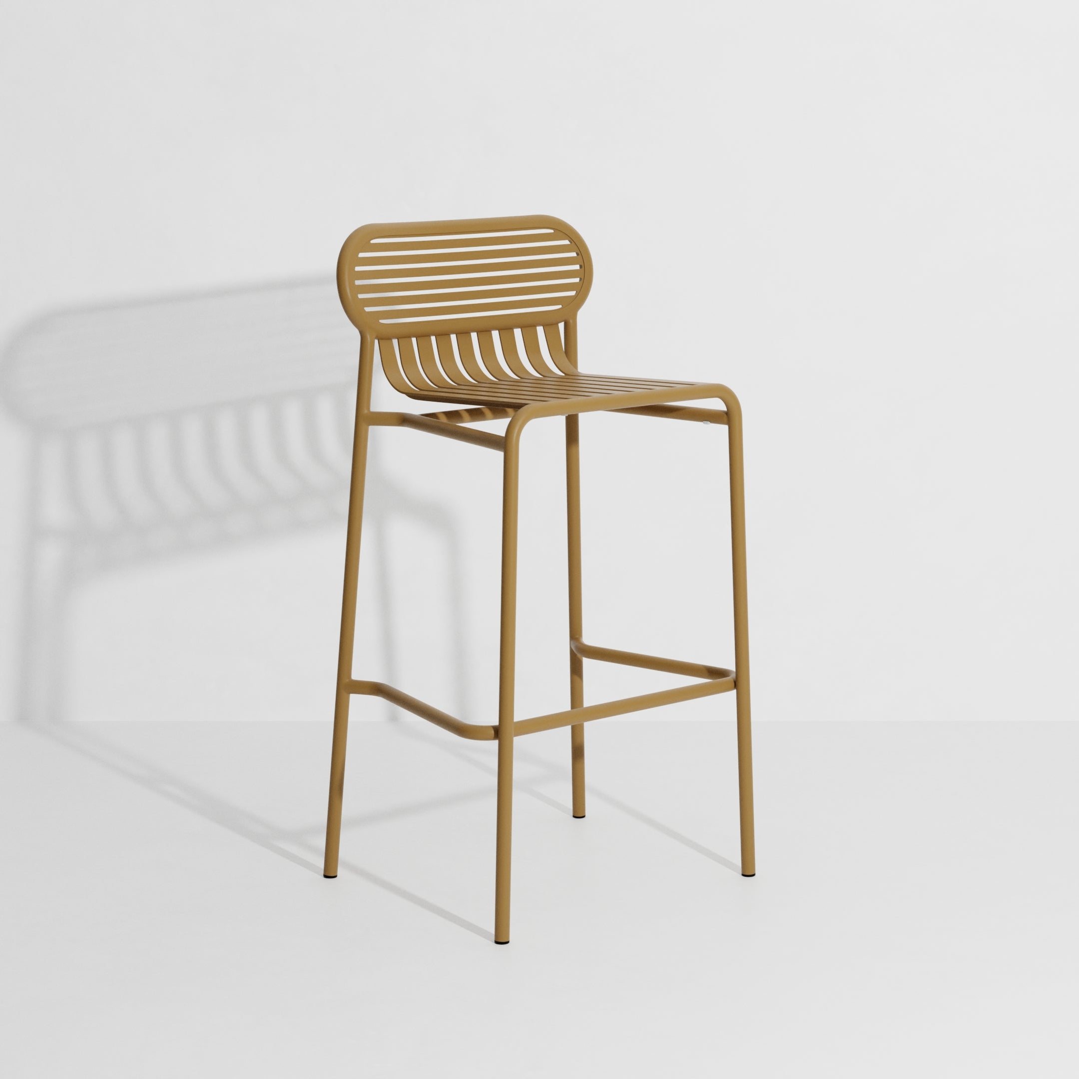 Tuin hocker WEEK-END goud