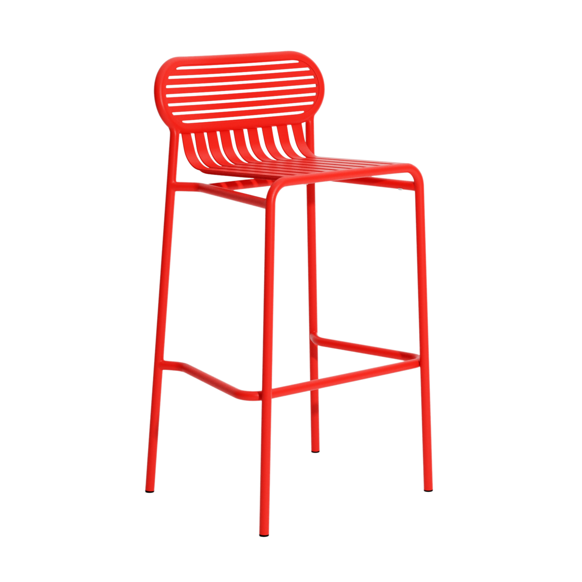 Tuin hocker WEEK-END rood