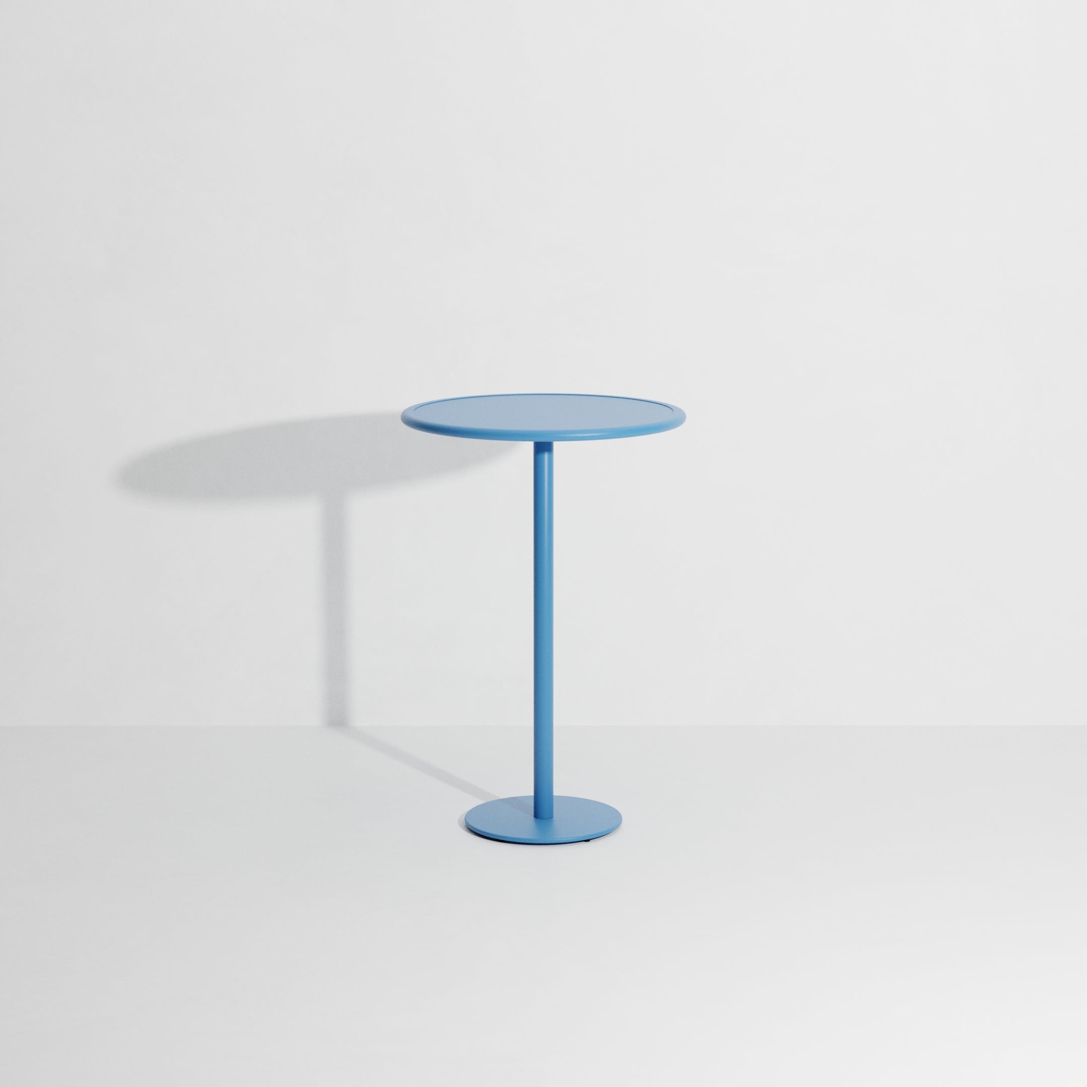 Ronde tuintafel WEEK-END in blauw