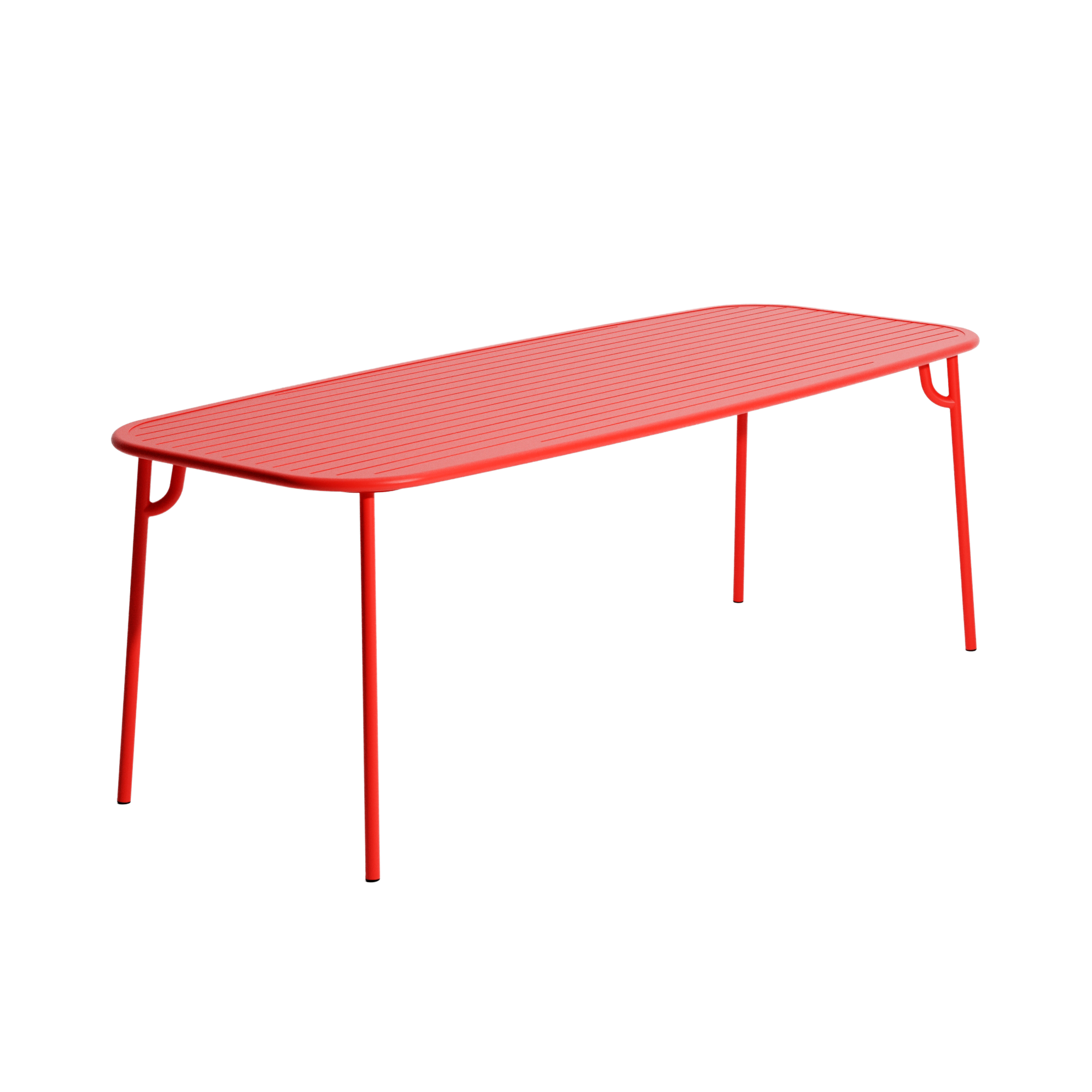 Tuin tafel WEEK-END rood