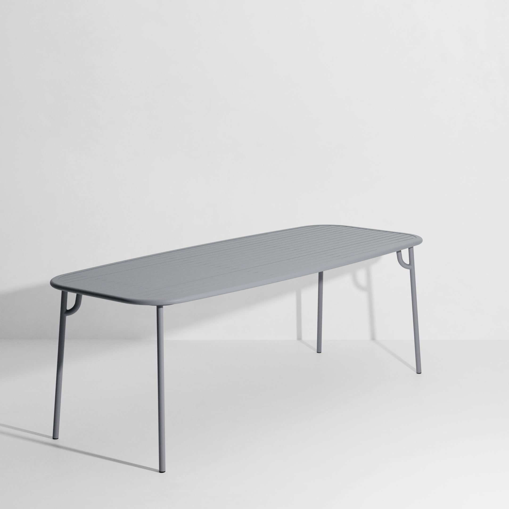Tuin tafel WEEK-END grijs
