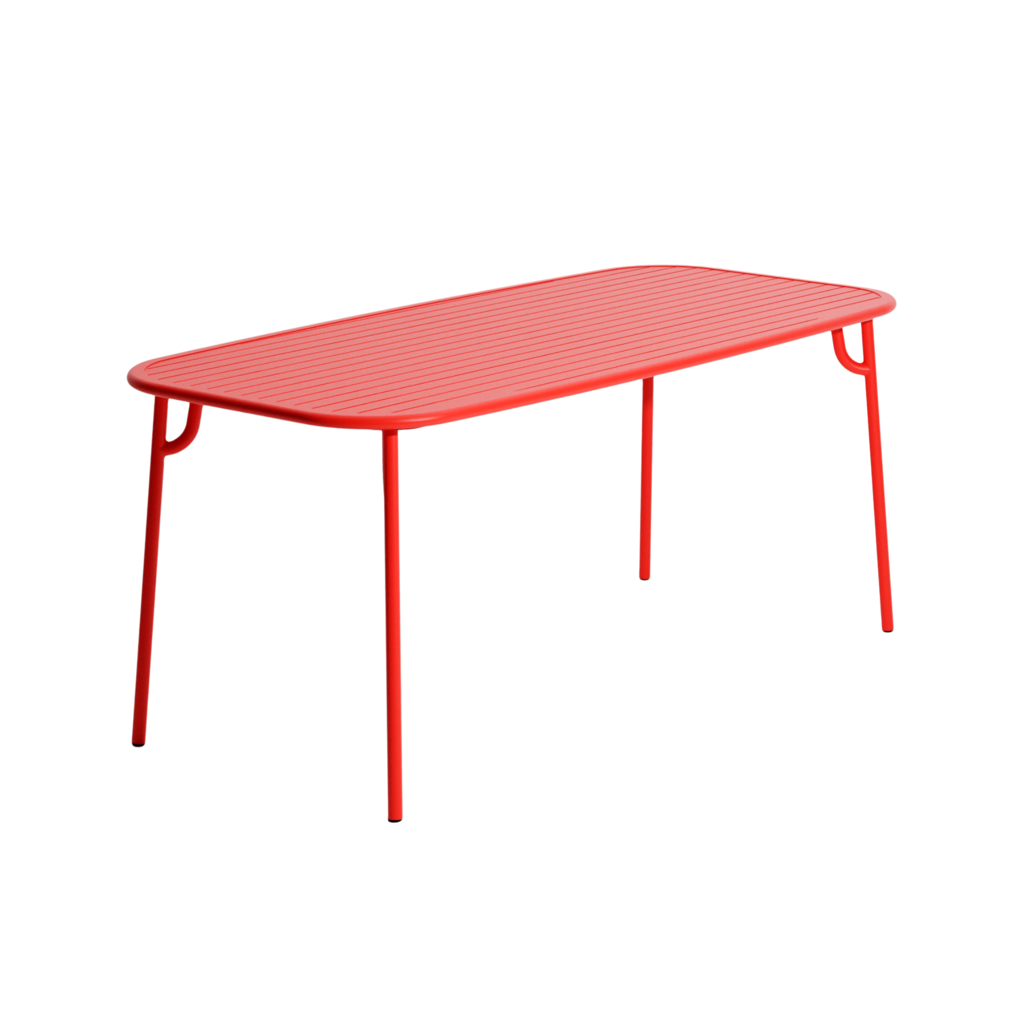 Tuin tafel WEEK-END rood