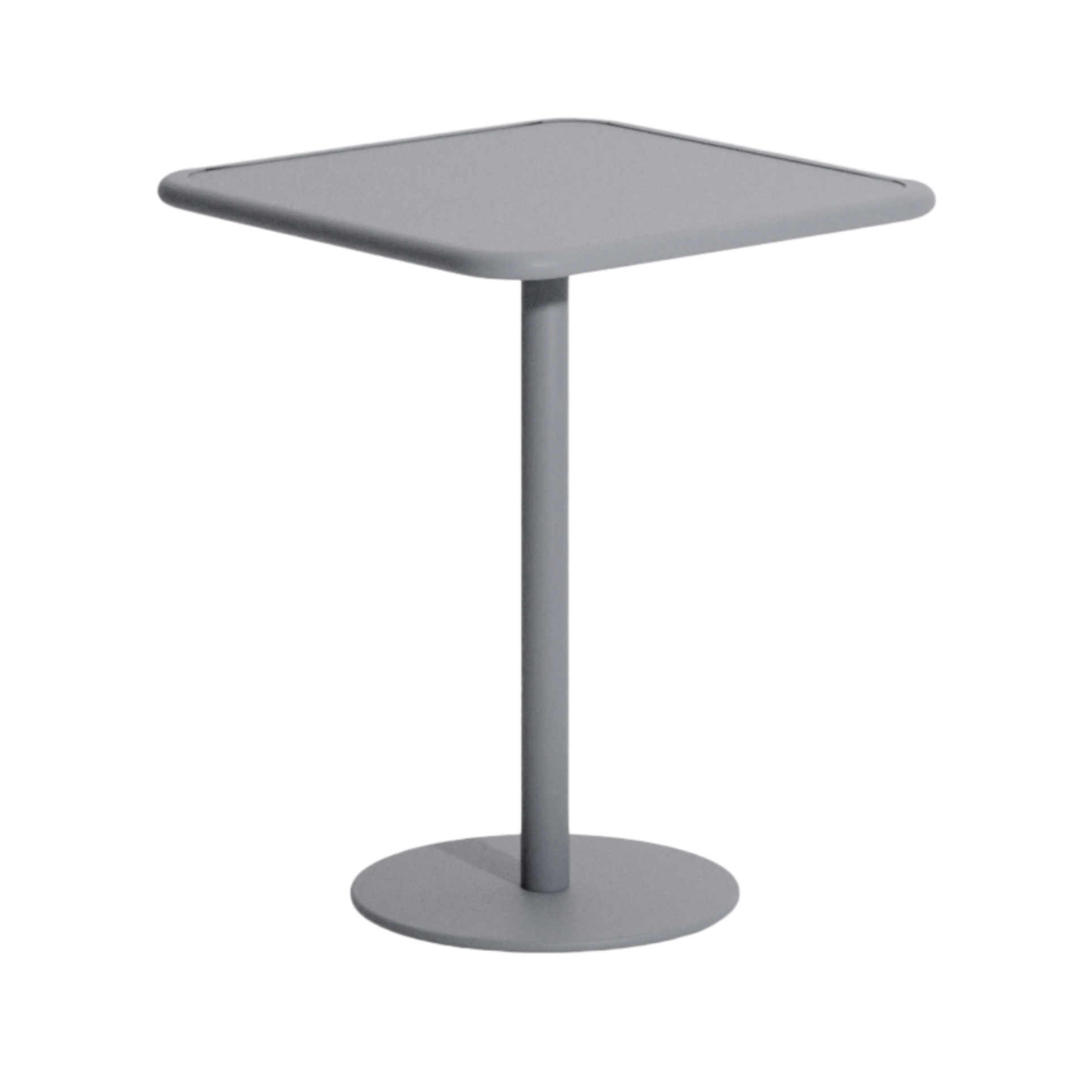 Vierkante tuintafel WEEK-END grijs