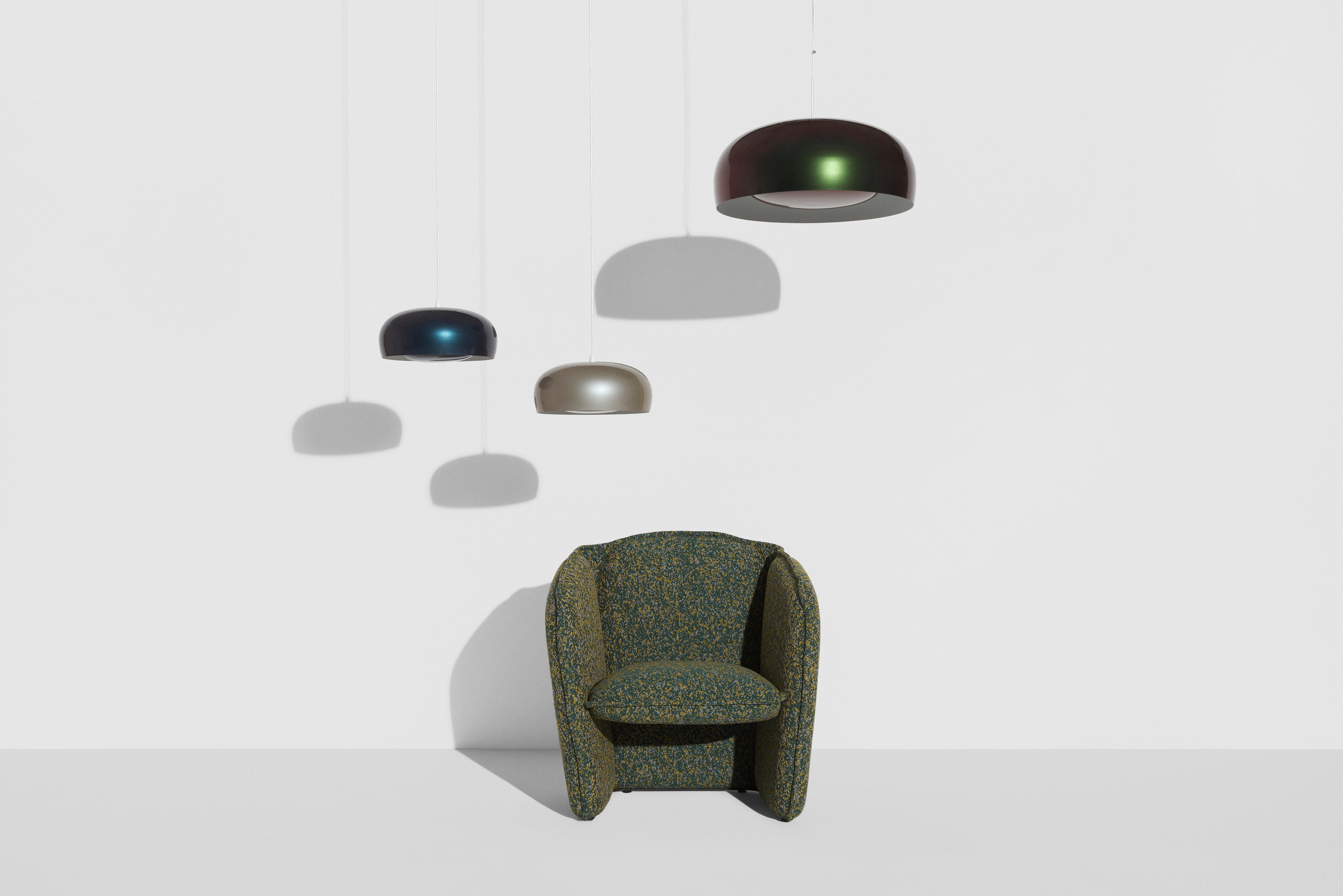 Hanglamp BRUSH groen