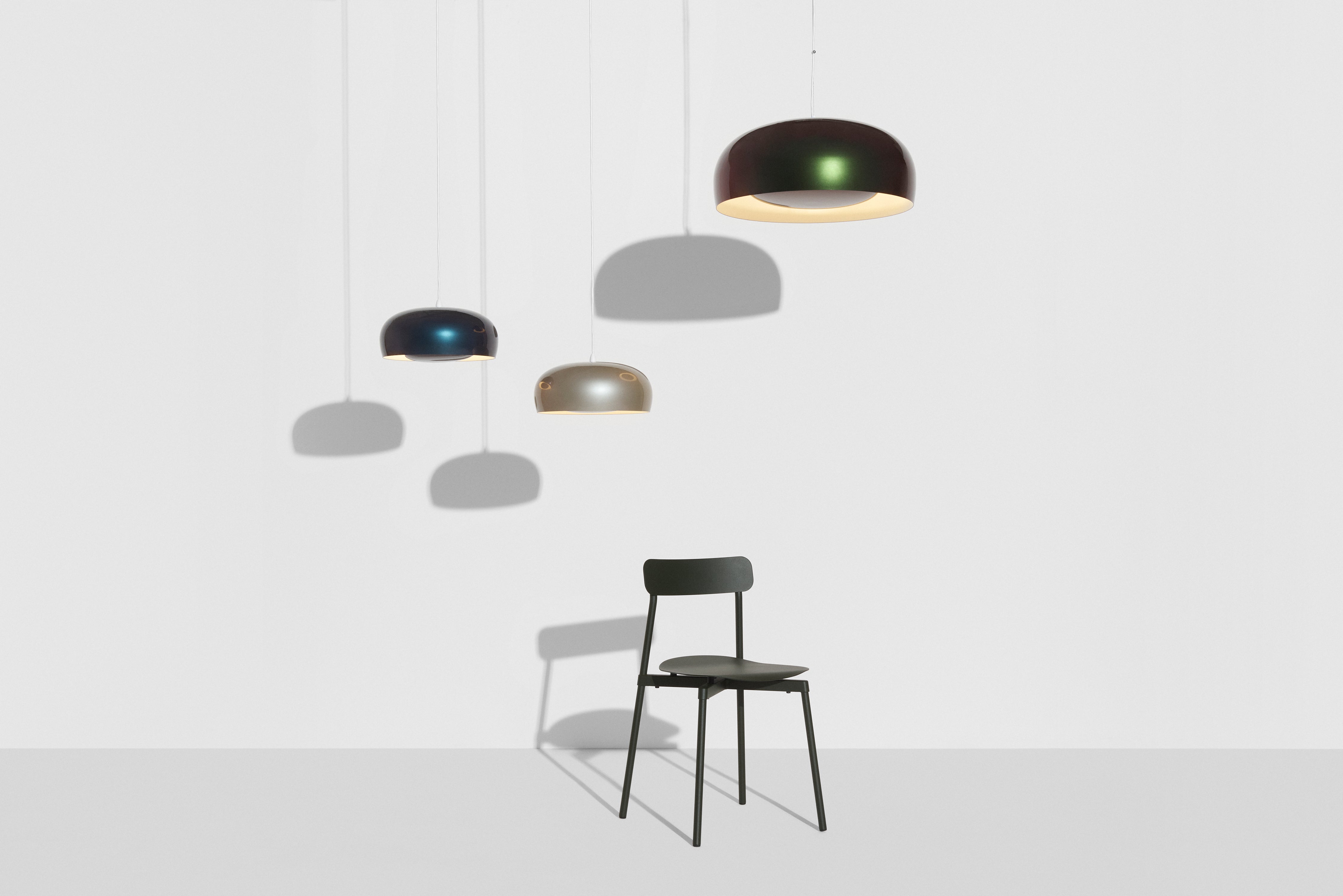 Hanglamp BRUSH grijs