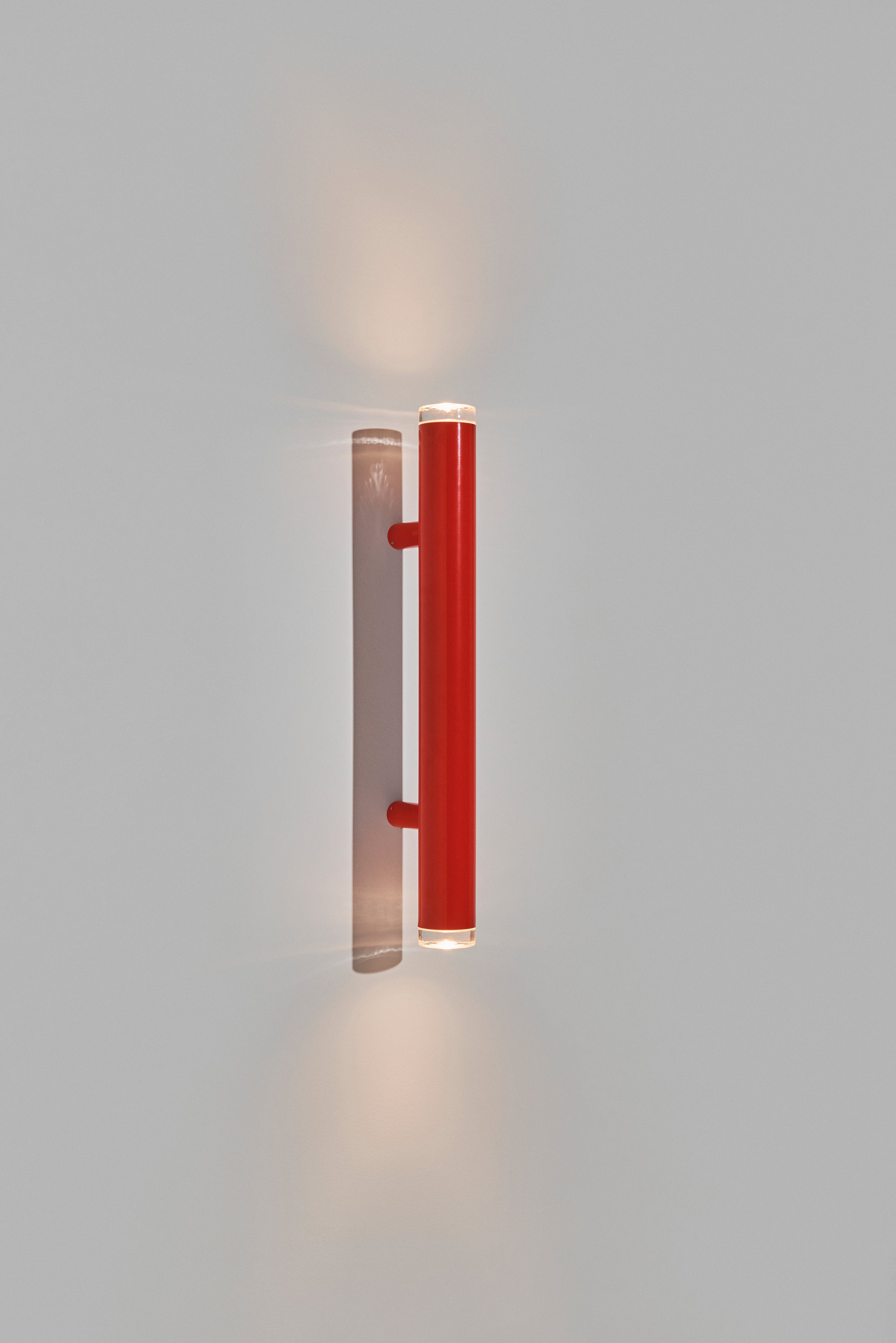 Lampa ścienna PYL czerwony