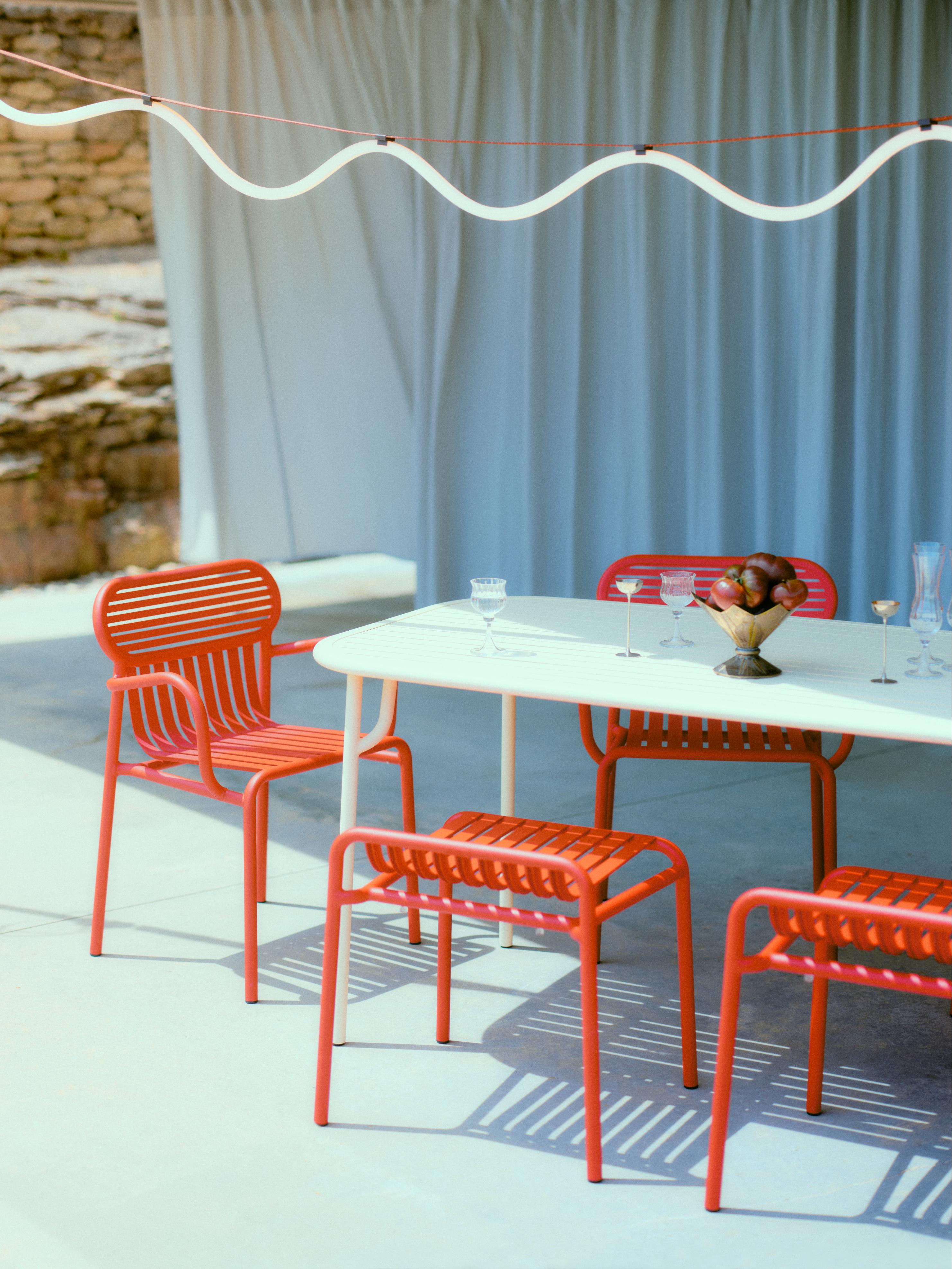 Tuin tafel WEEK-END zwart