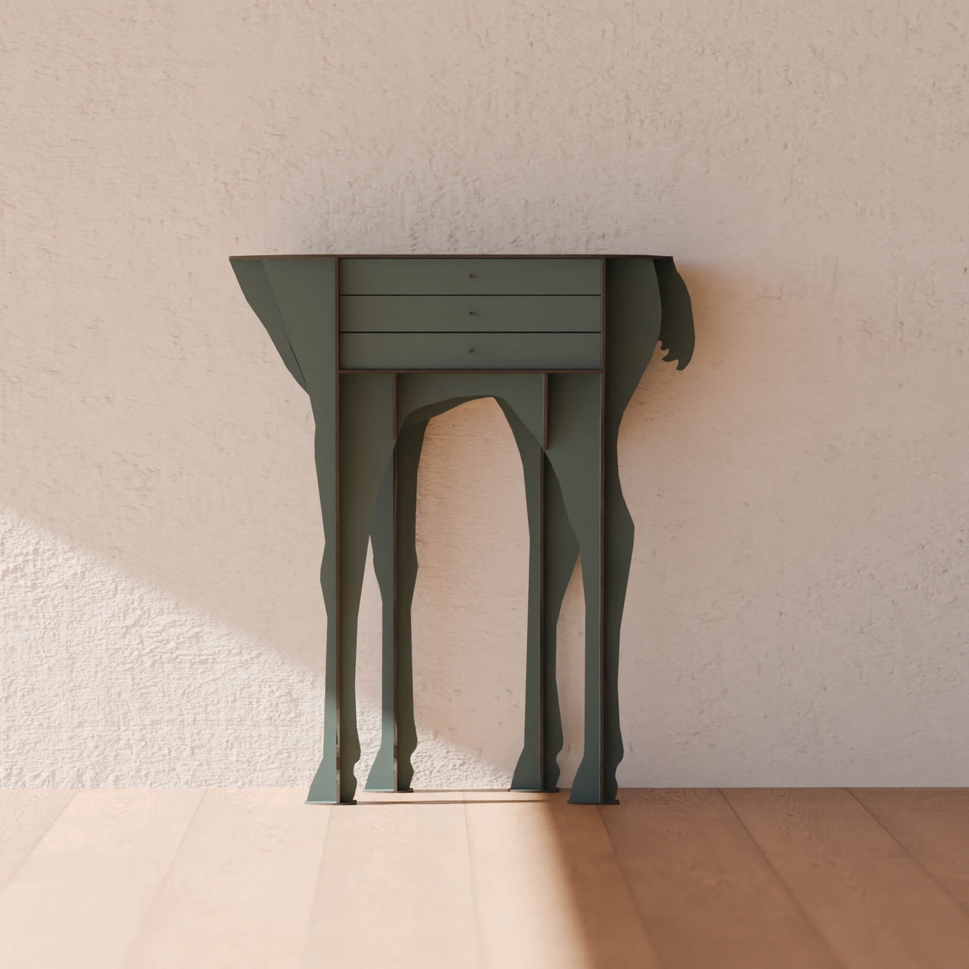 BAMBI console donkergroen