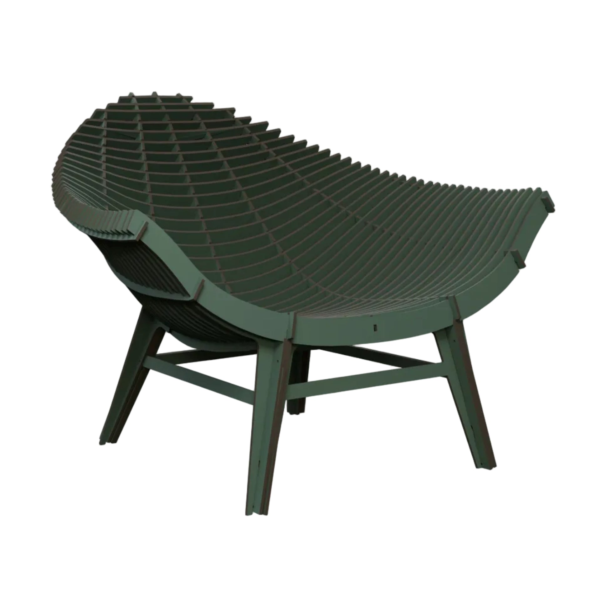 Buitenstoel MANTA groen
