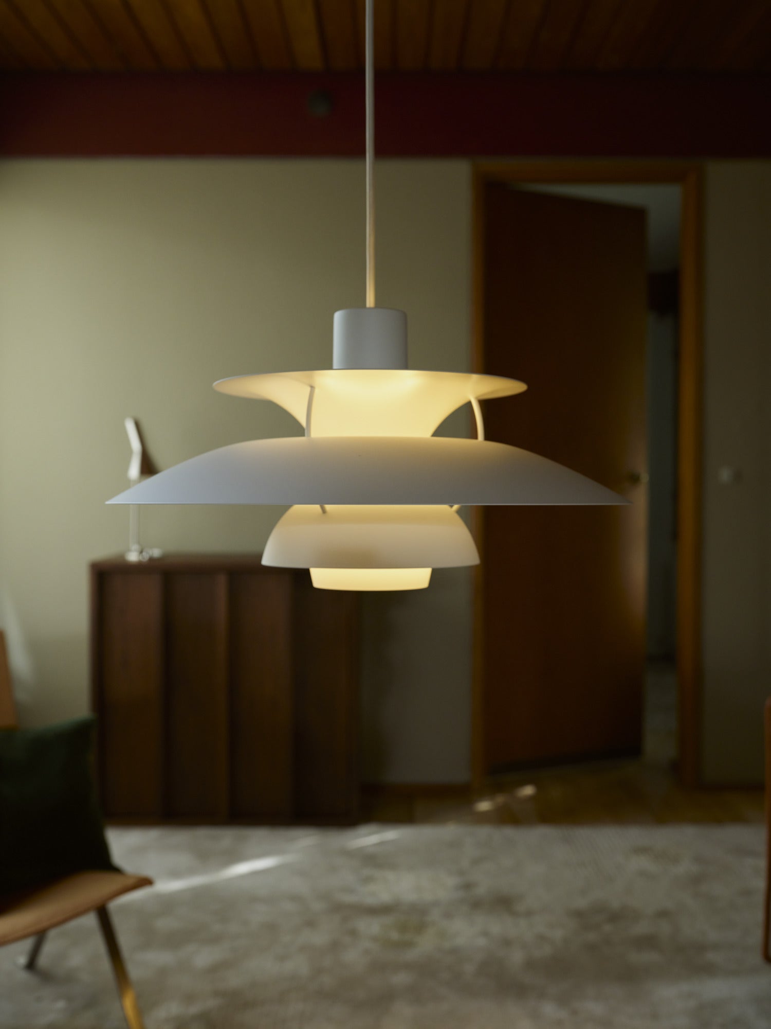 PH 5 Pendant Lamp Monochromatic White