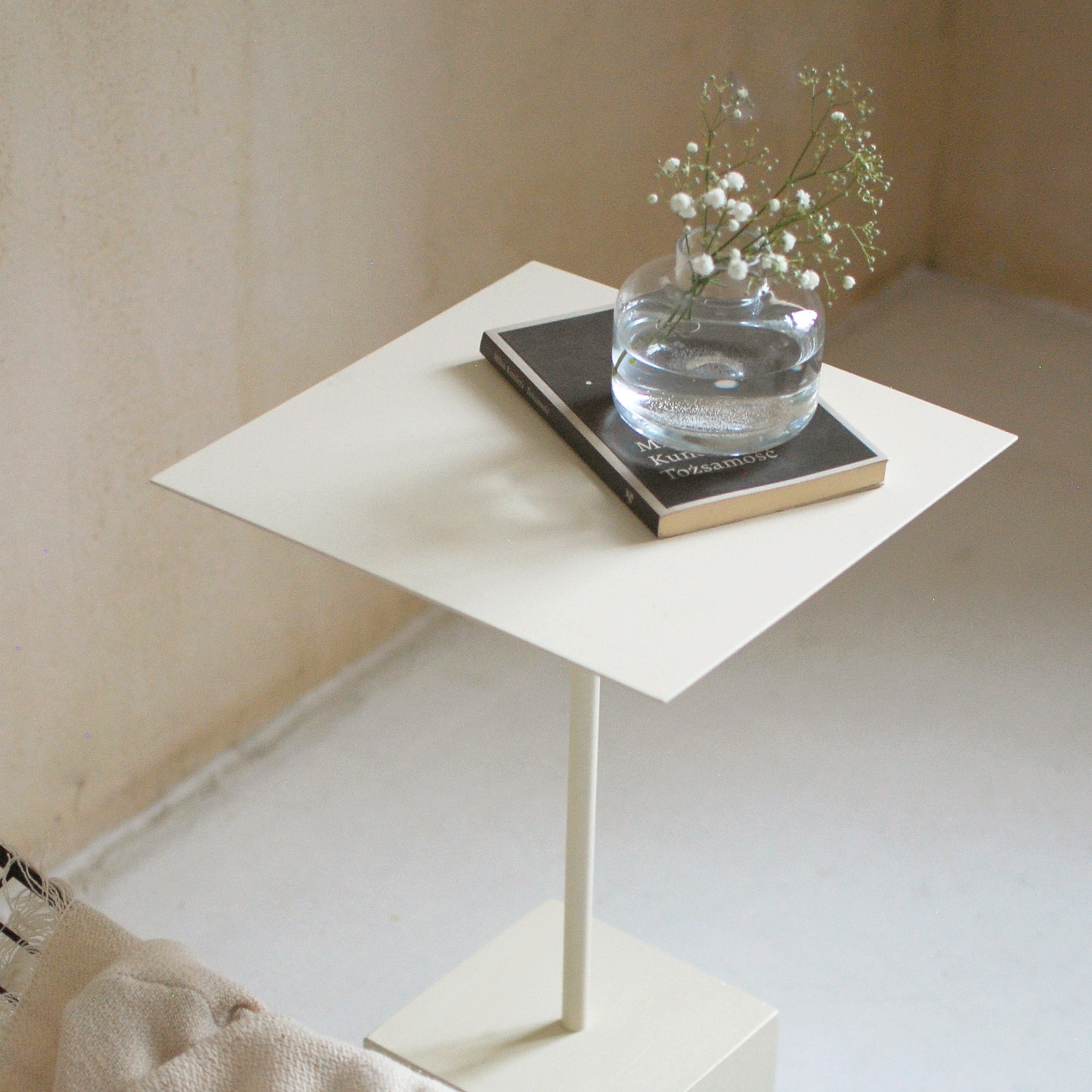 Koffietafel LEN staal en hout