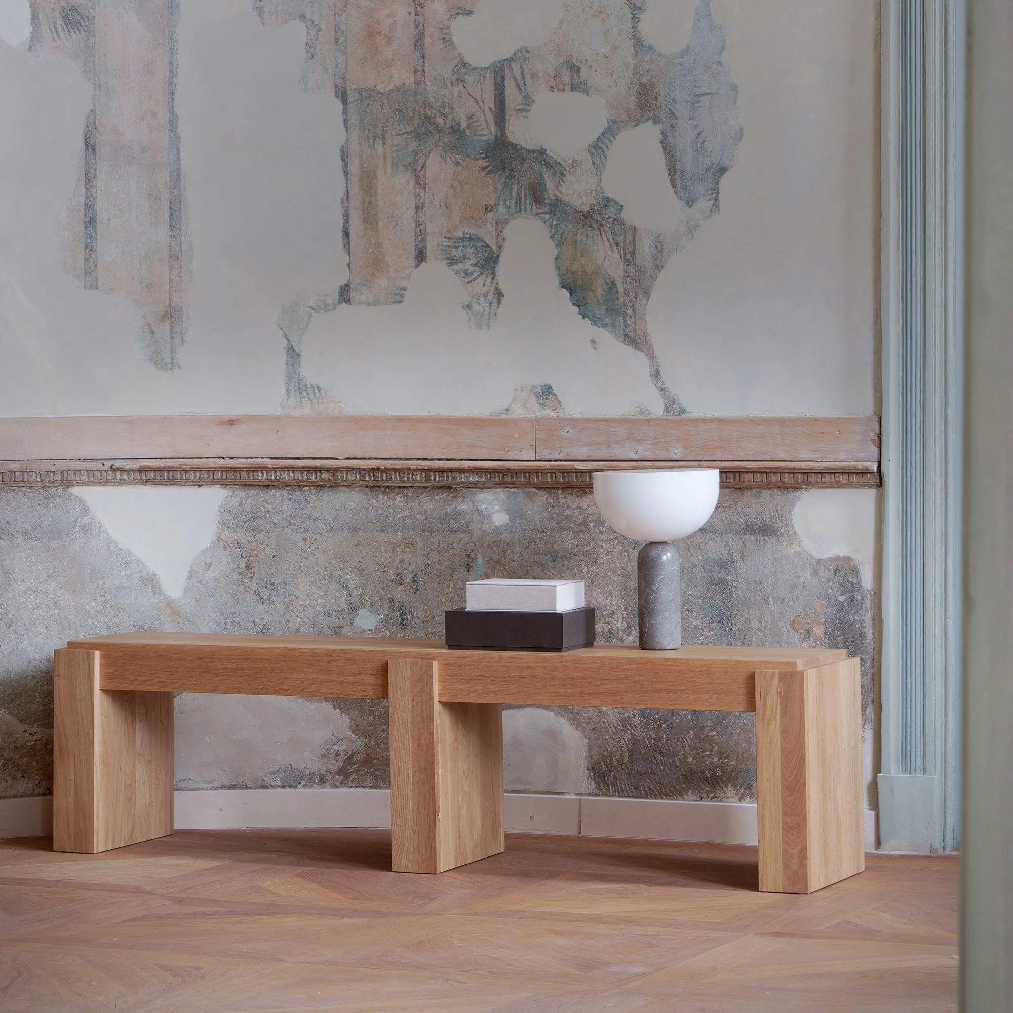 Bank PURA donker eikenhout