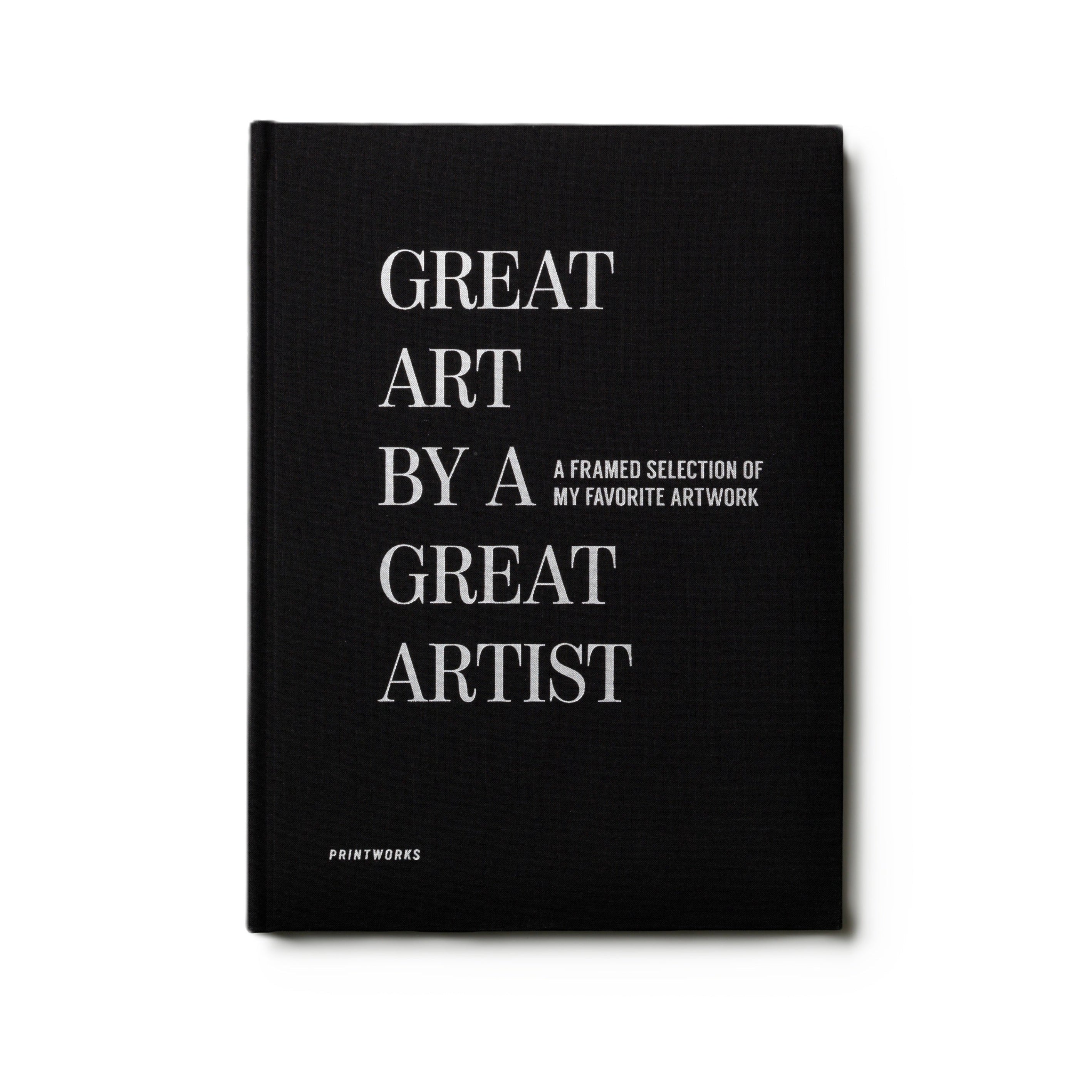Album voor tekeningen GREAT ART zwart met wit