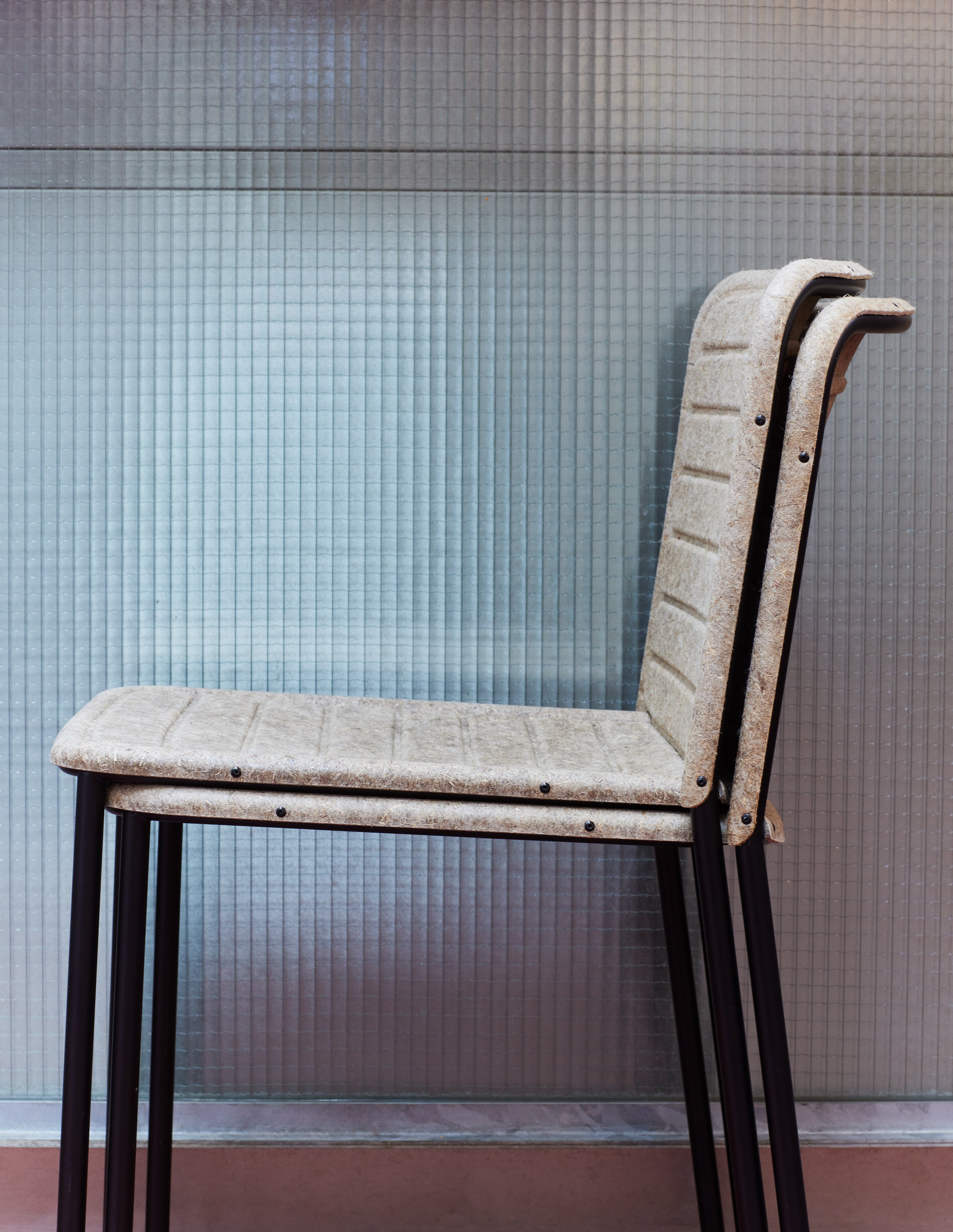 Stuhl FLAX STACKER braun