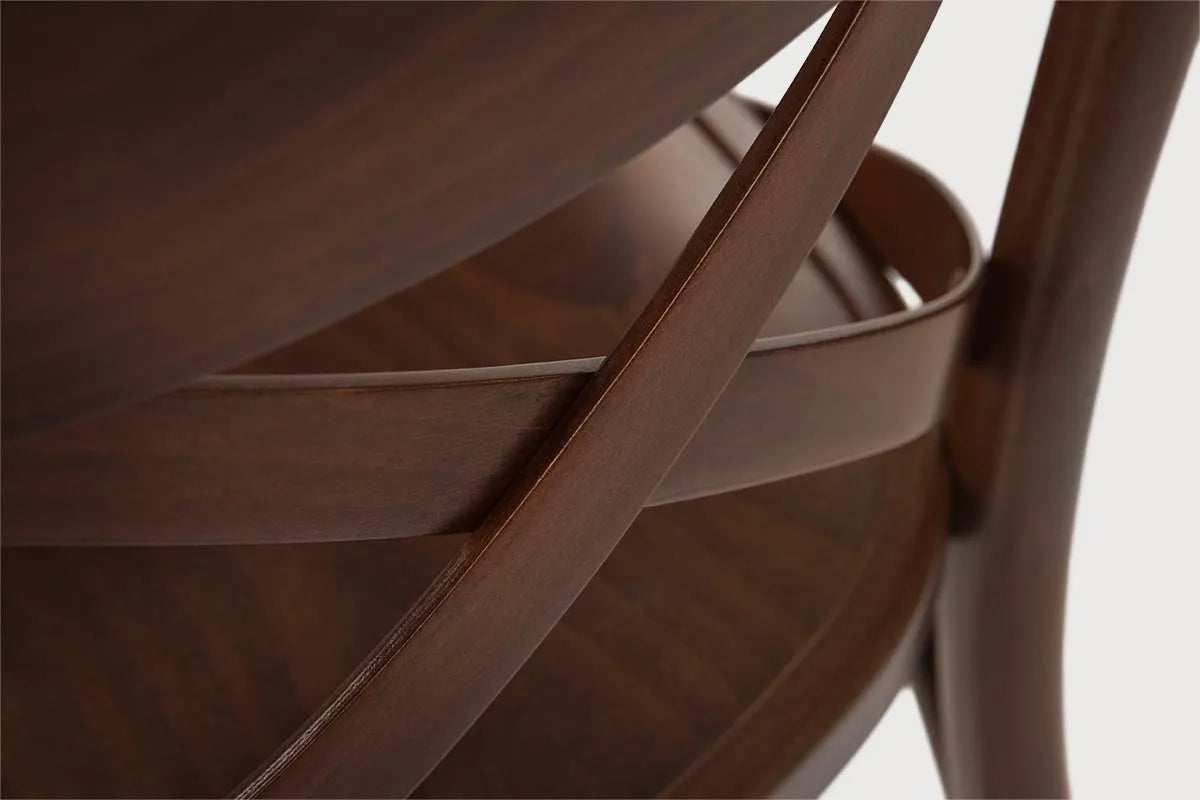 Hocker H-1230 van beukenhout