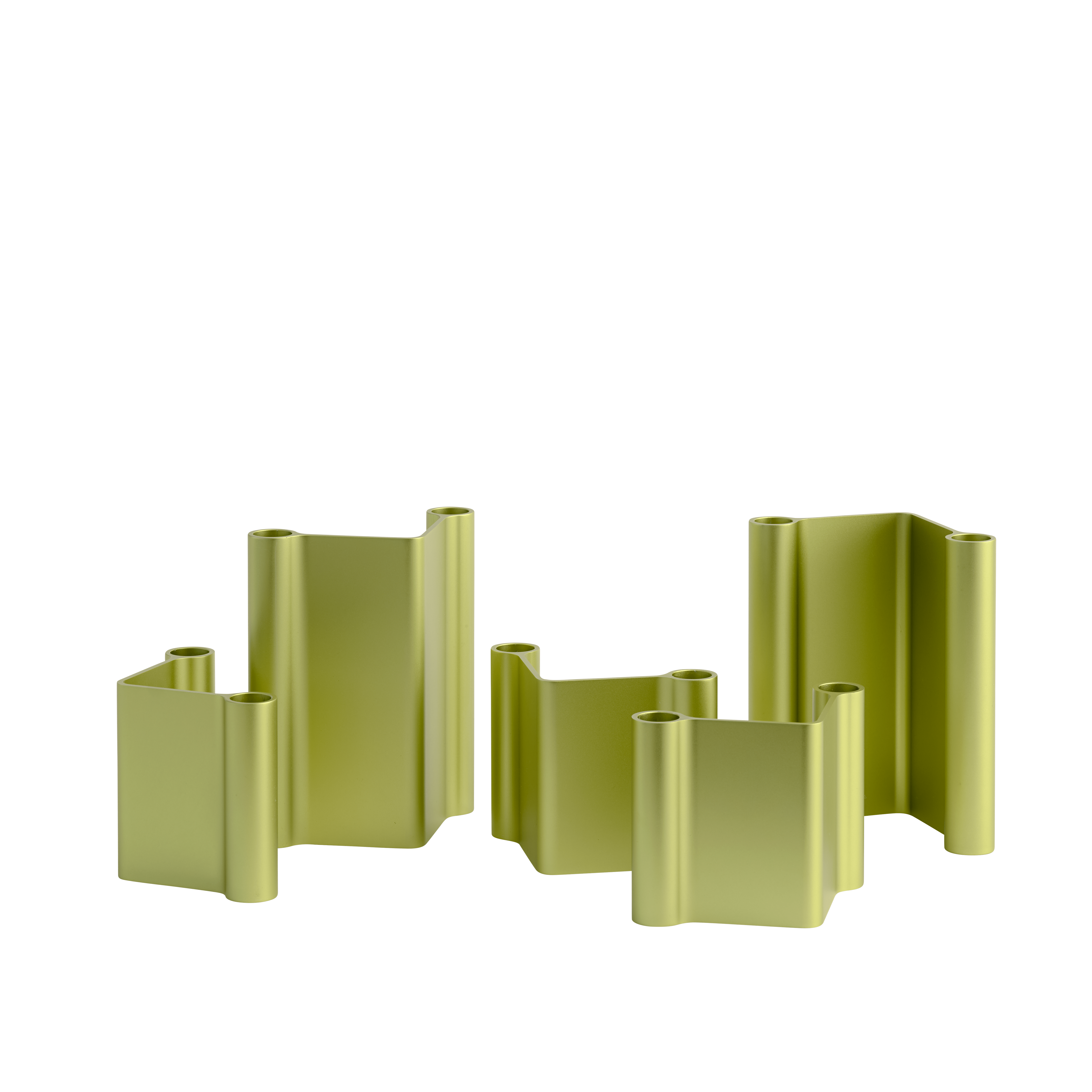 Groene PAIR kaarsenhouder