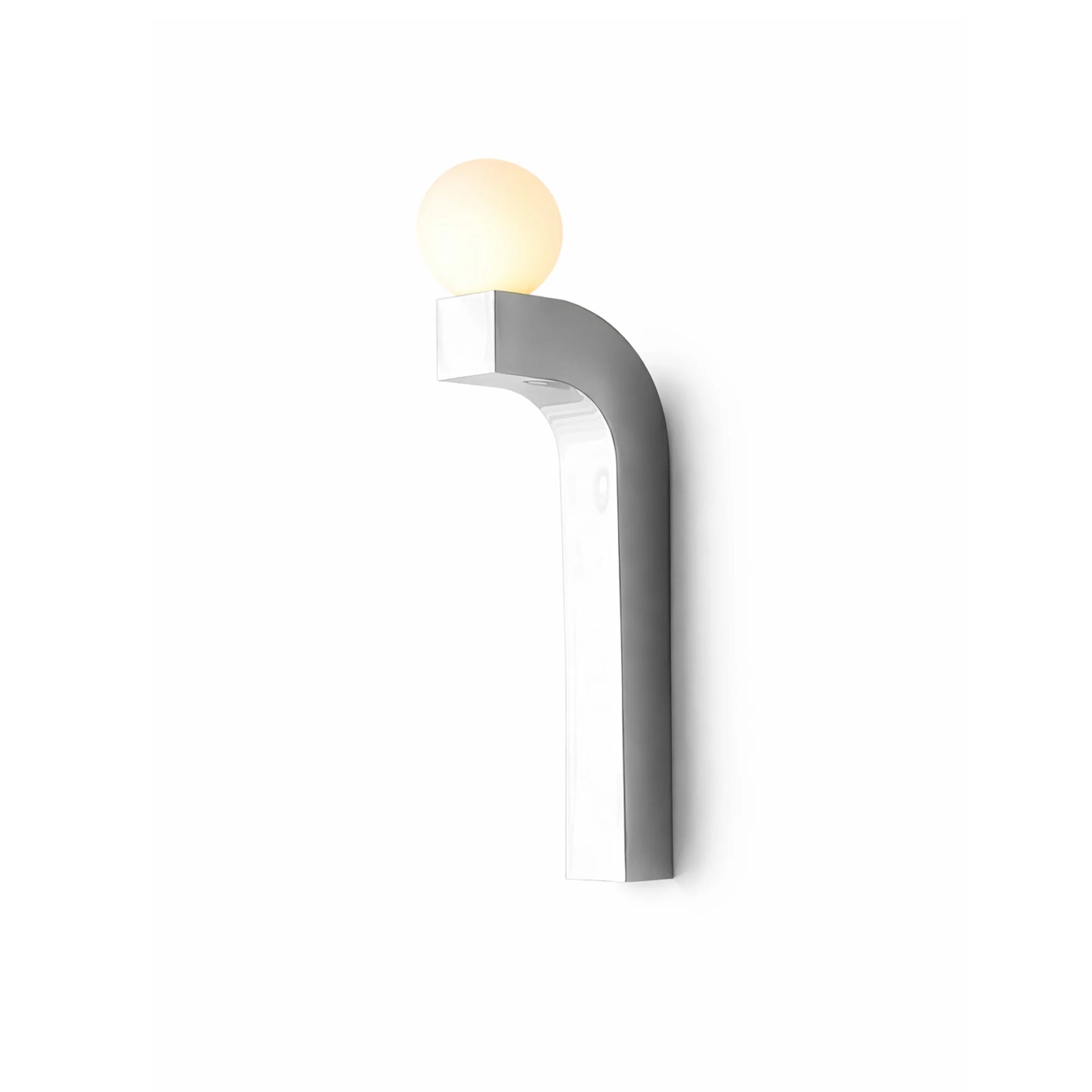 PALLIA chrome wall lamp