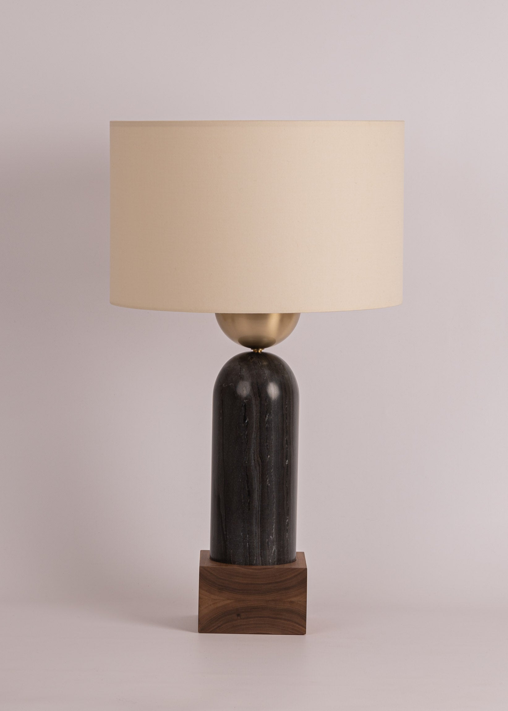 PEONA KELO Table Lamp Black Marble