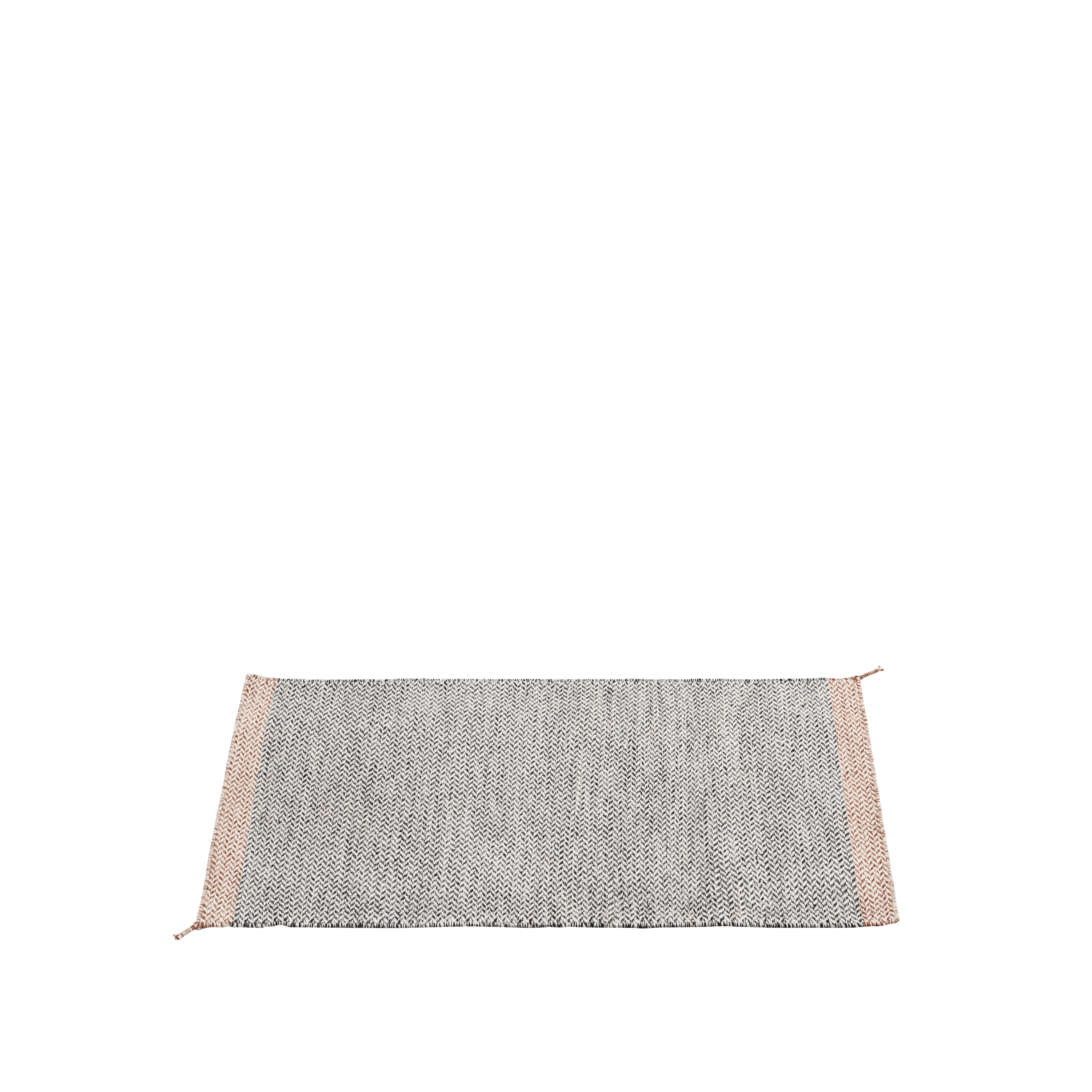 Teppich PLY schwarz-weiß