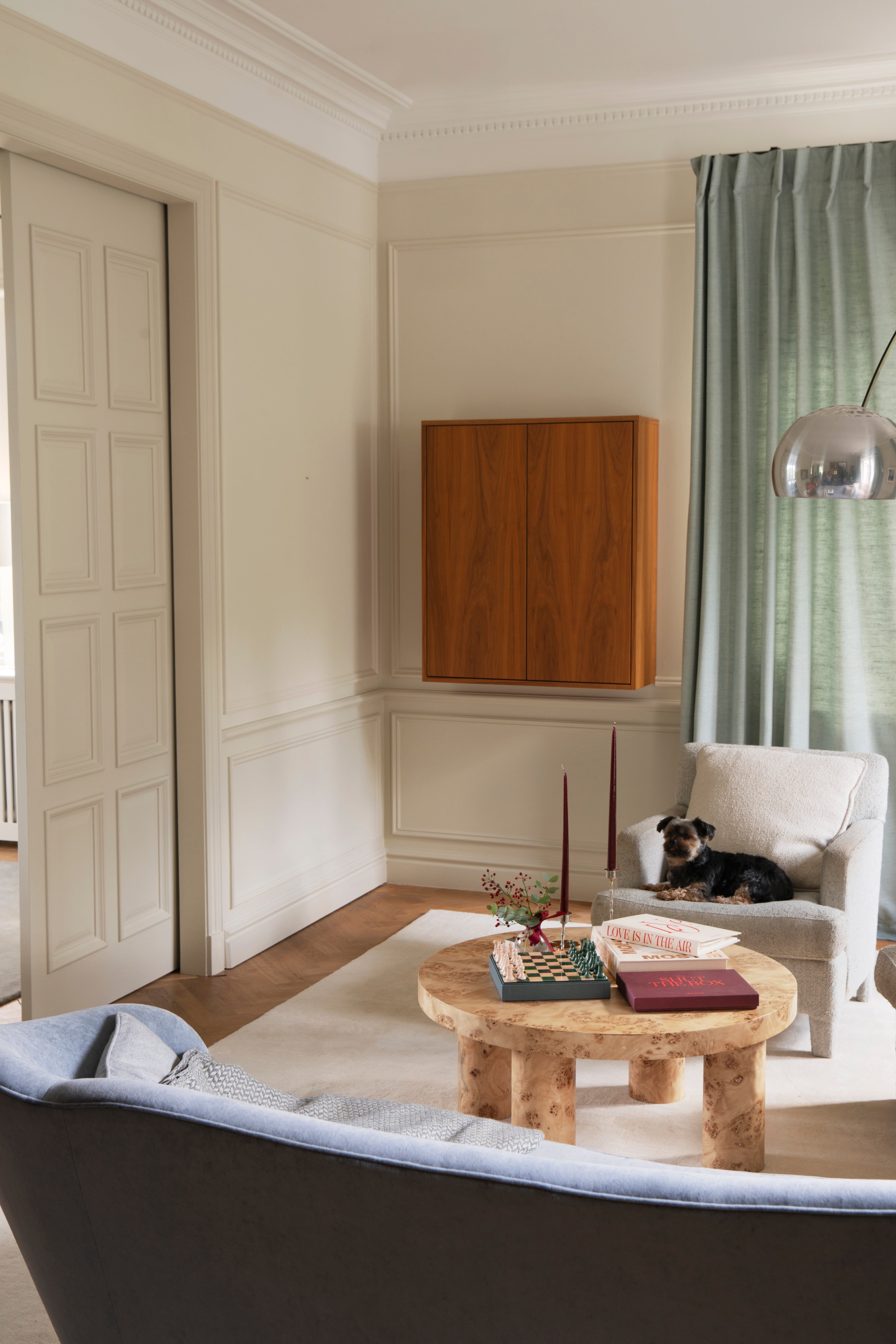 Fotoalbum LOVE IS IN THE AIR beige met rood
