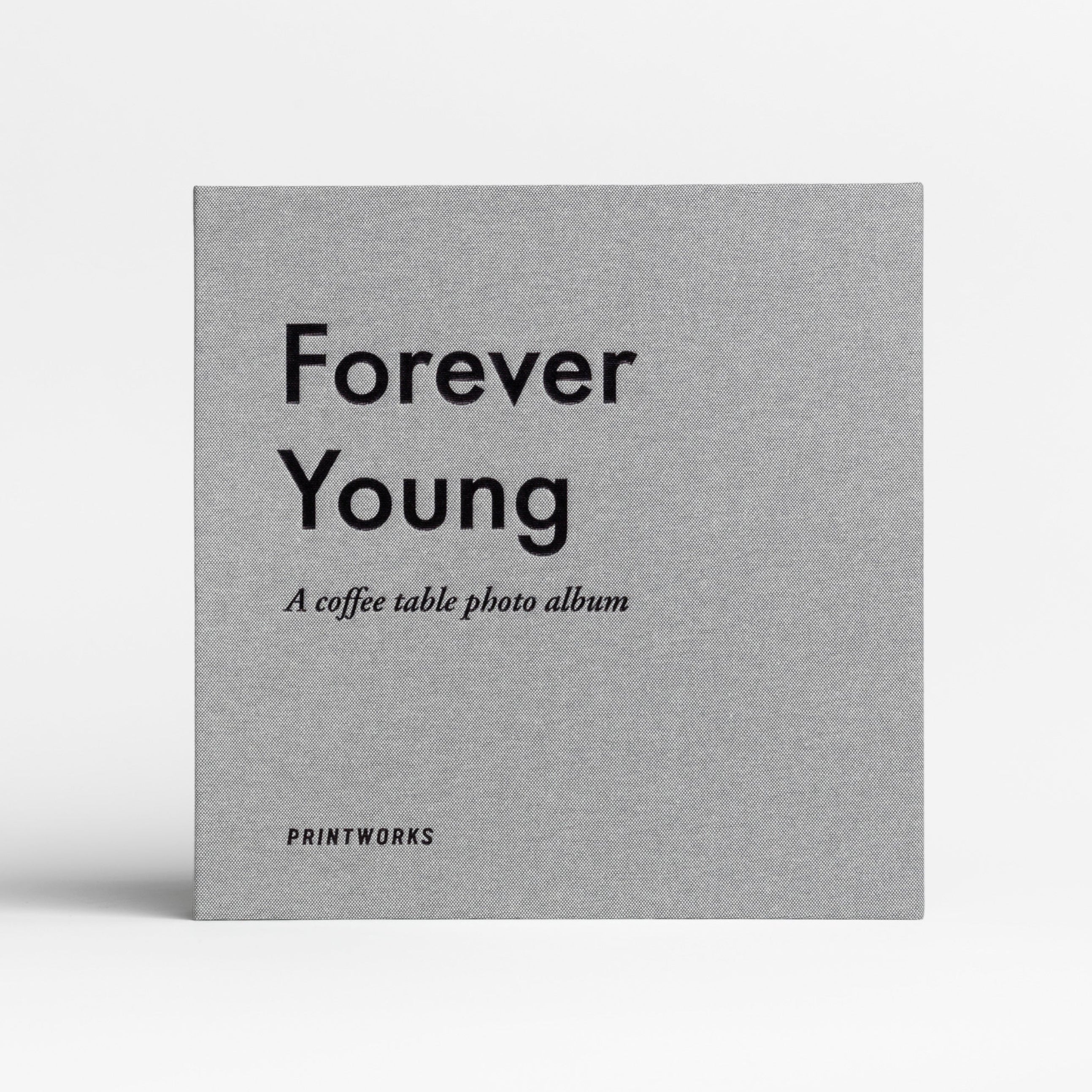 Fotoalbum FOREVER YOUNG grau