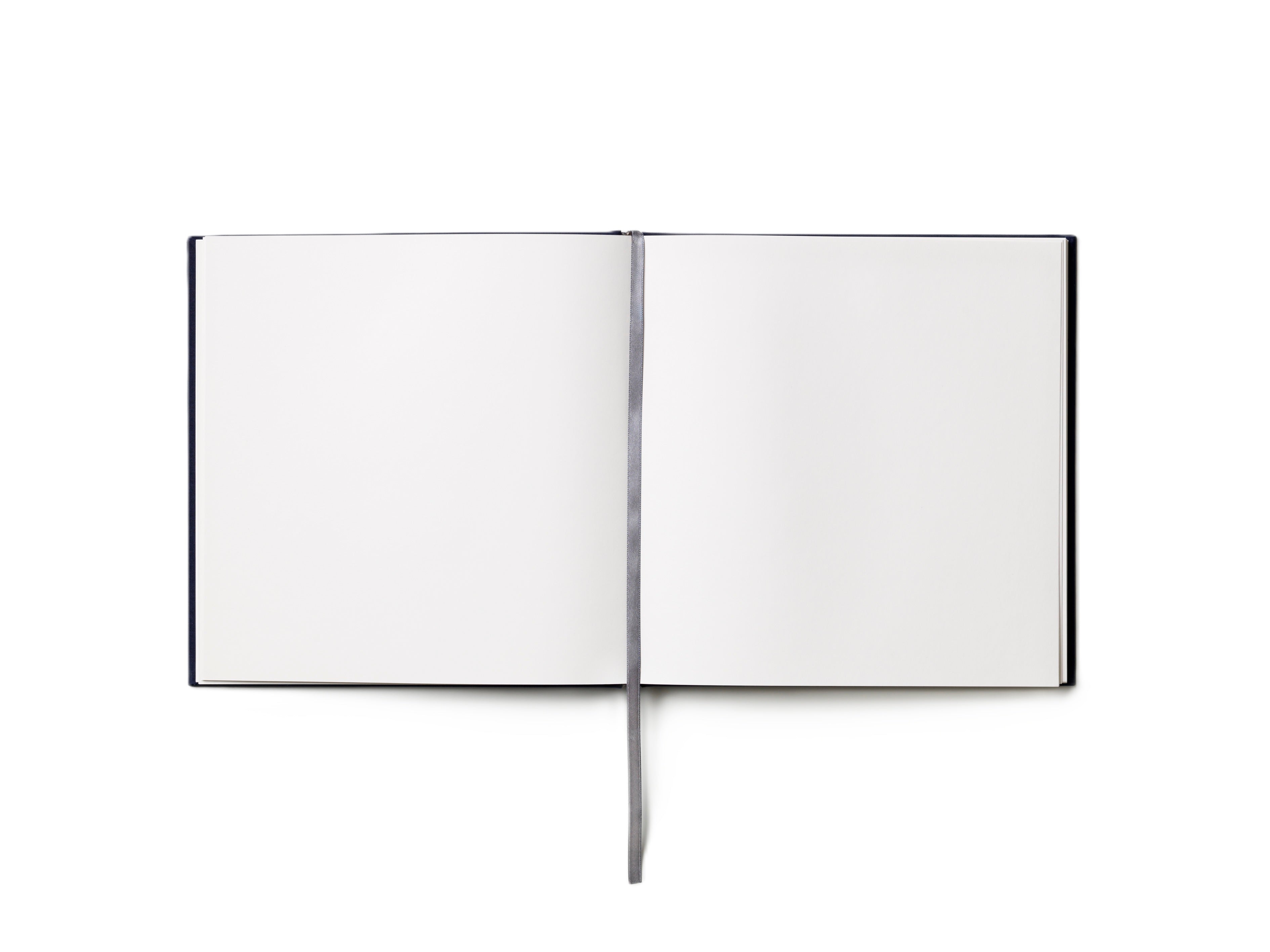 Gastenboek BE MY GUEST grijs met marineblauw